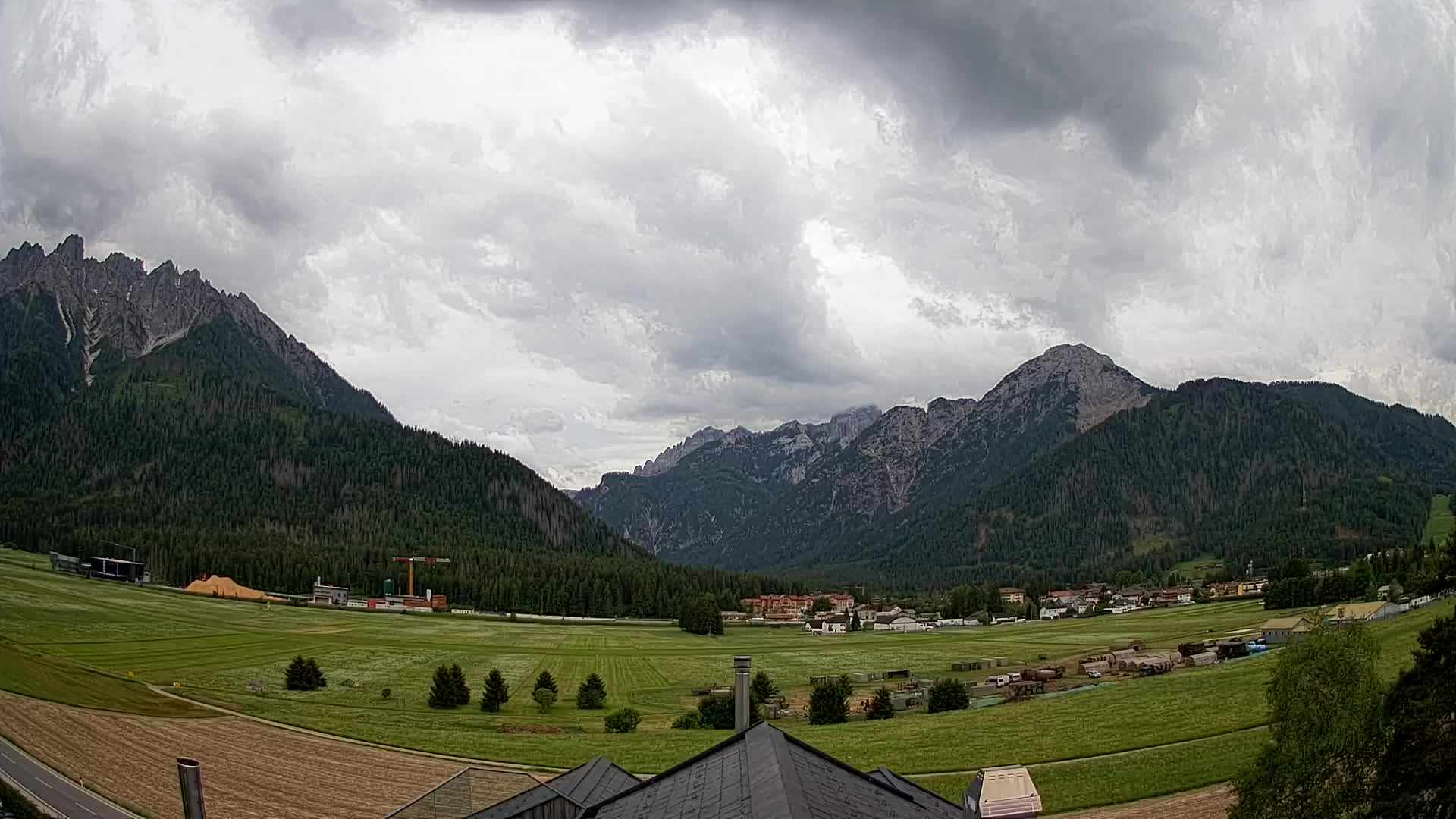 Webcam Toblach Dolomites – Vue depuis l’Hôtel Rosengarten