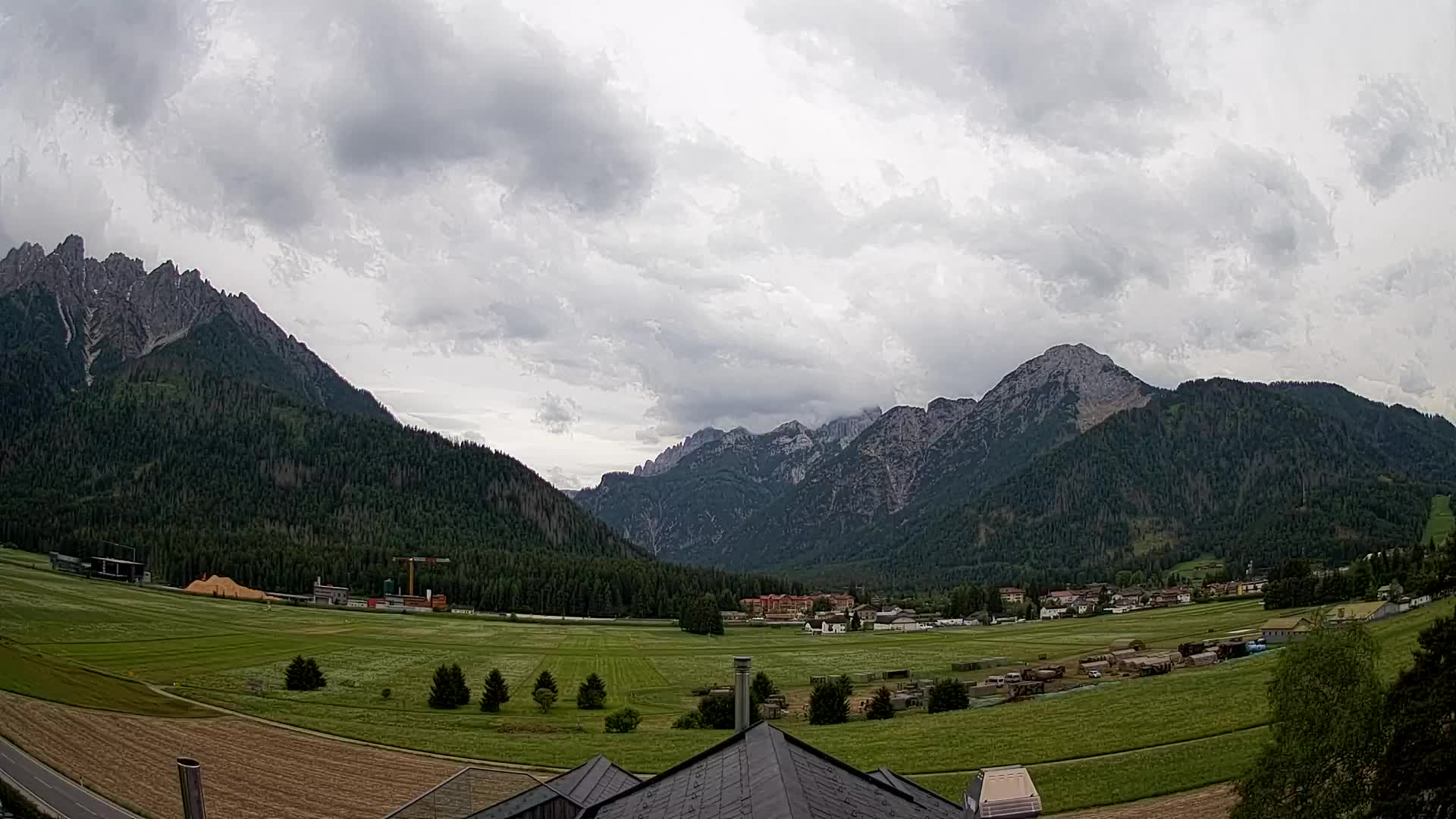 Webcam Toblach Dolomites – Vue depuis l’Hôtel Rosengarten