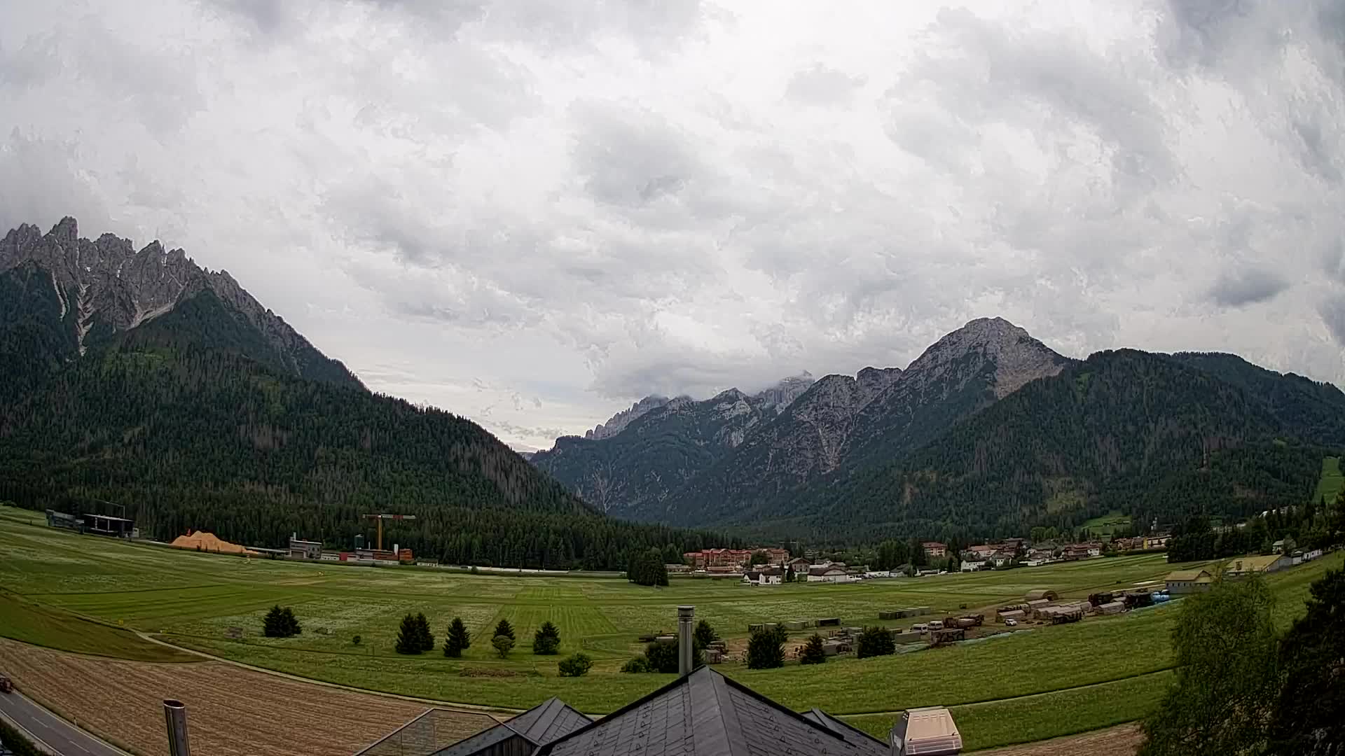 Webcam Toblach Dolomites – Vue depuis l’Hôtel Rosengarten