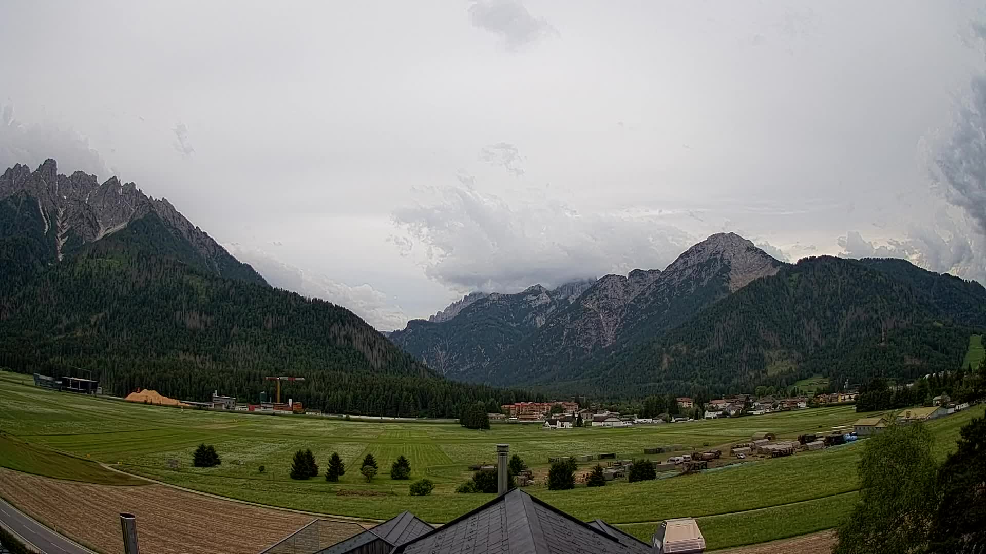 Webcam Toblach Dolomiten – Blick vom Hotel Rosengarten