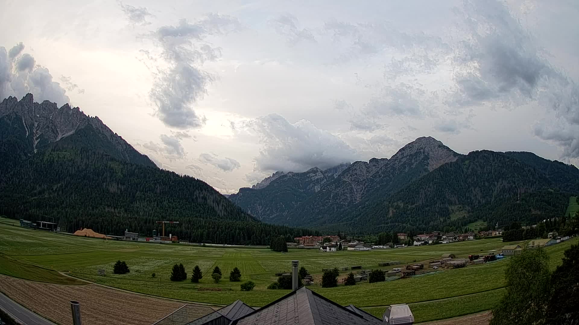 Webcam Toblach Dolomiten – Blick vom Hotel Rosengarten