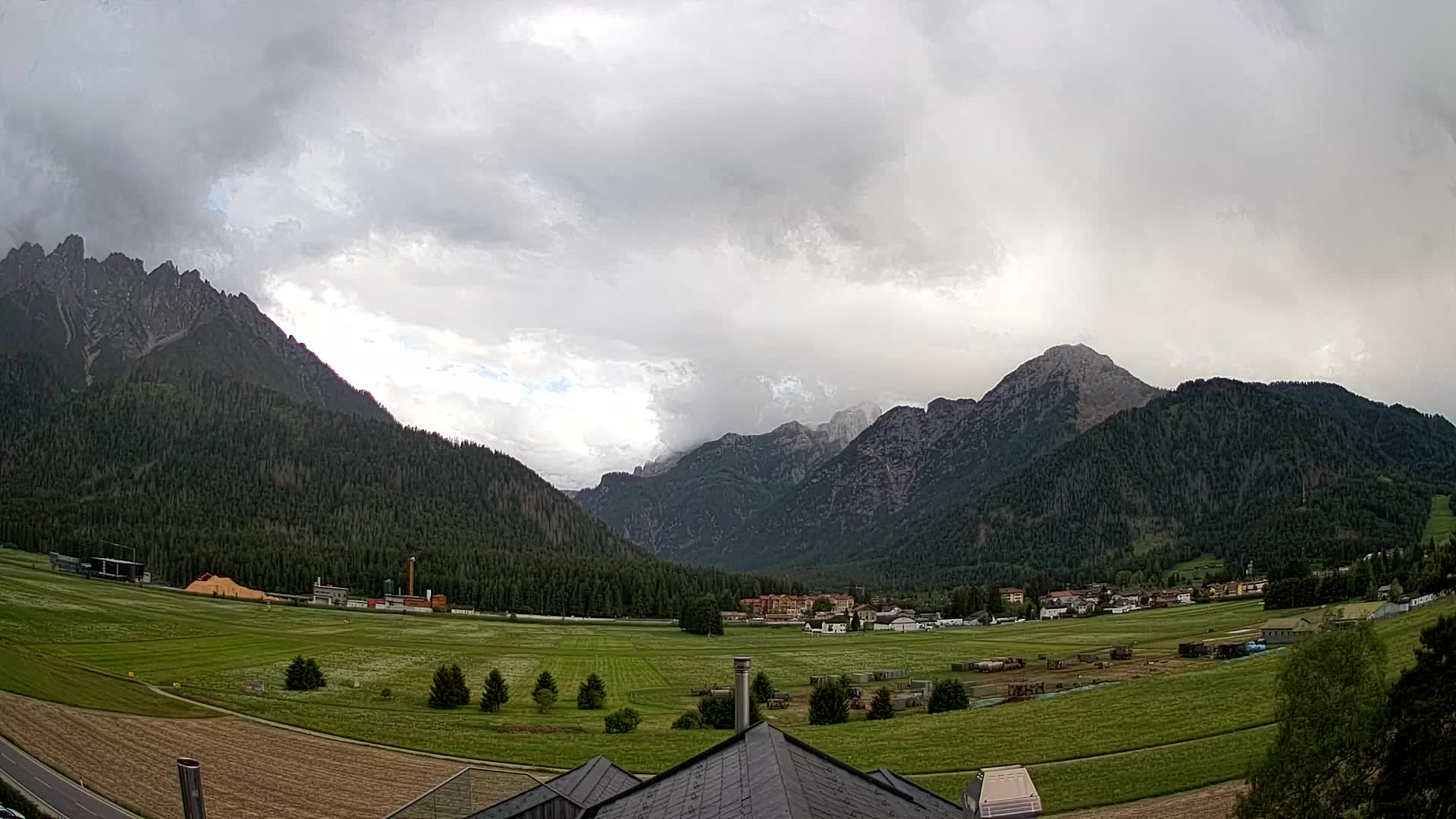Webcam Toblach Dolomiten – Blick vom Hotel Rosengarten