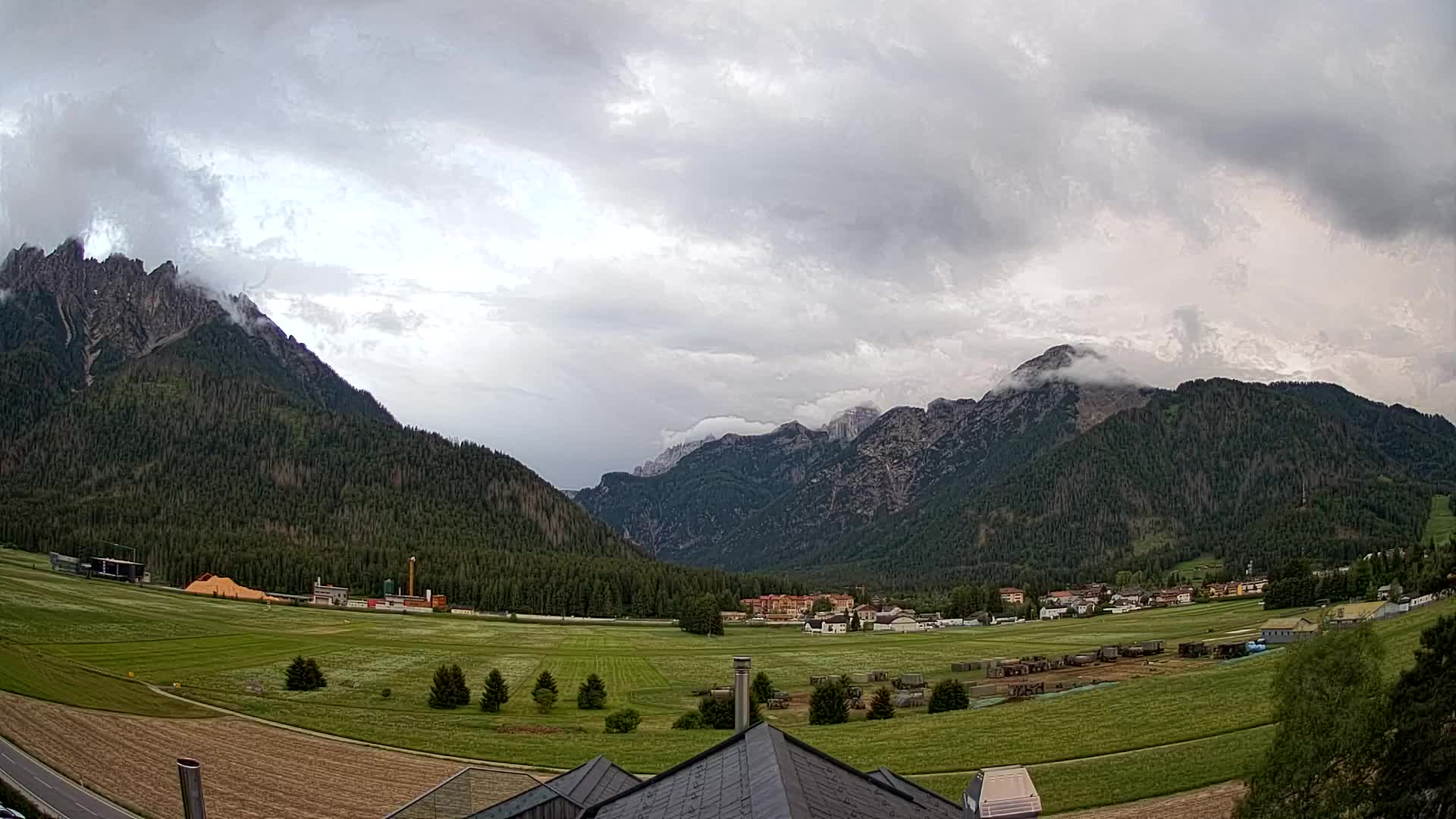 Webcam Toblach Dolomiten – Blick vom Hotel Rosengarten