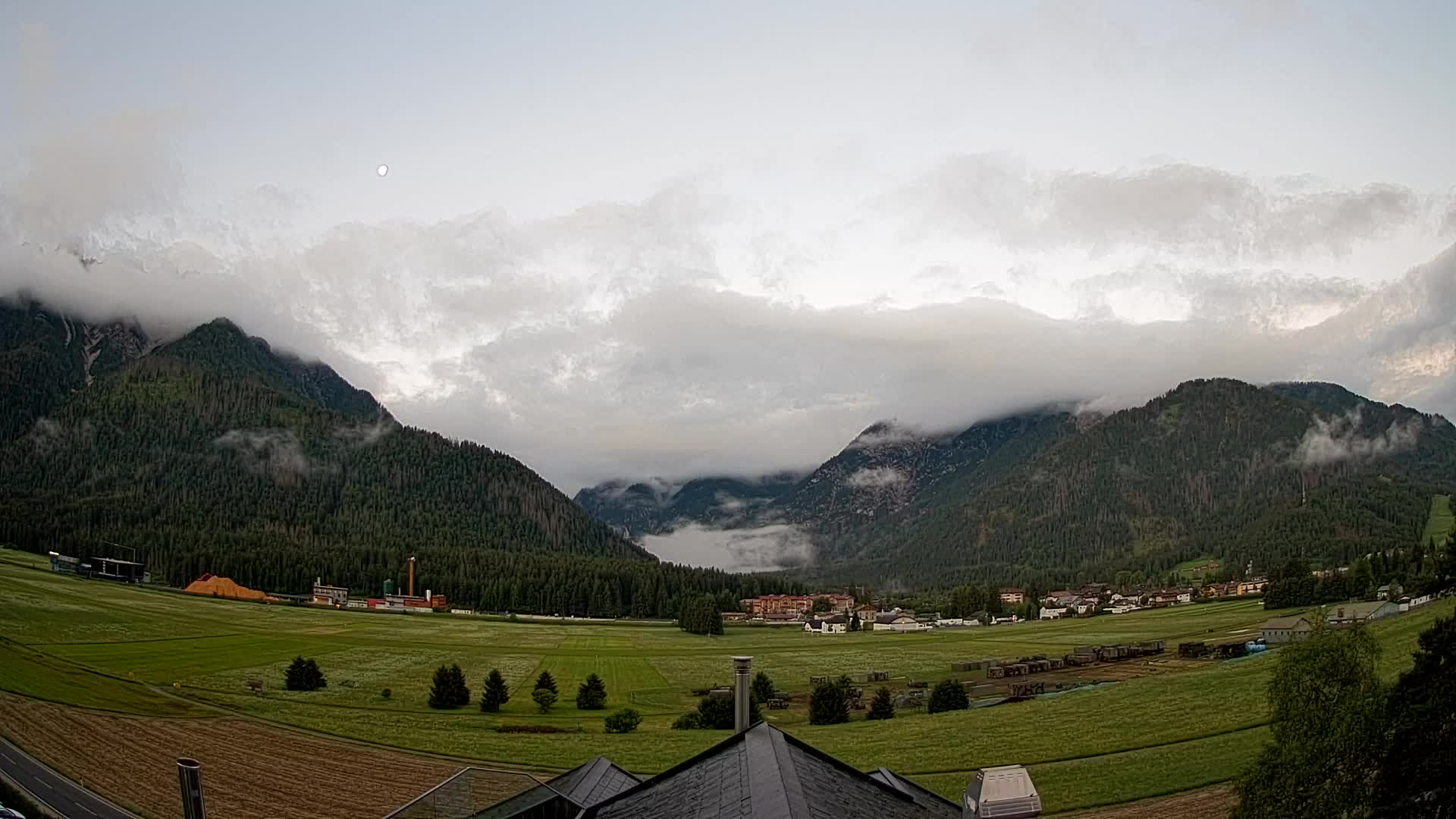 Webcam Toblach Dolomitas – Vista desde el Hotel Rosengarten