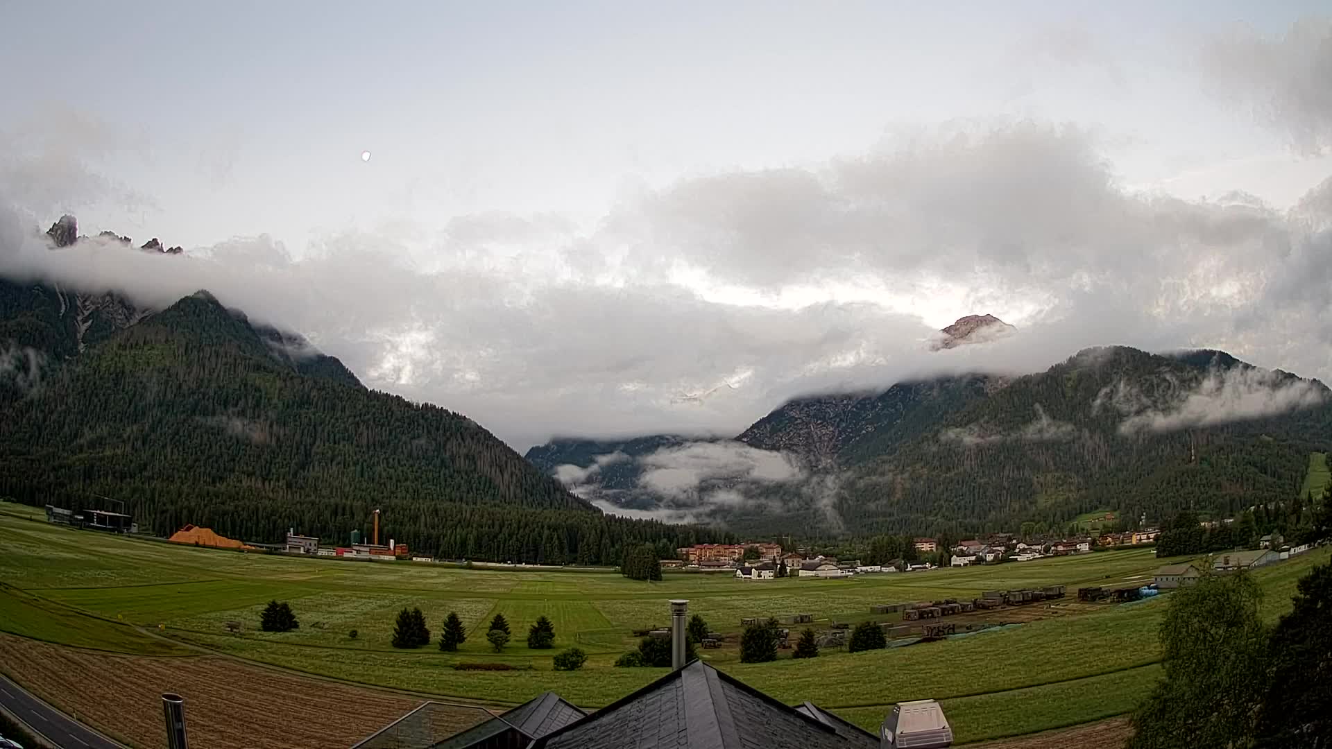 Webcam Toblach Dolomiten – Blick vom Hotel Rosengarten