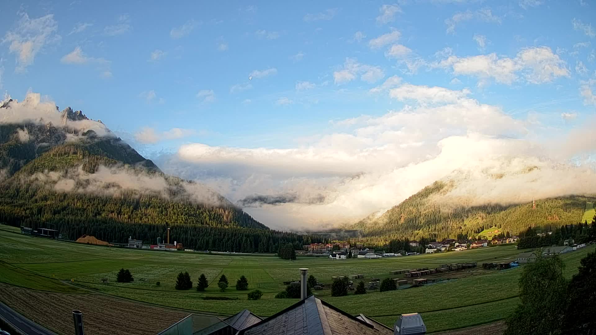 Webcam Toblach Dolomitas – Vista desde el Hotel Rosengarten