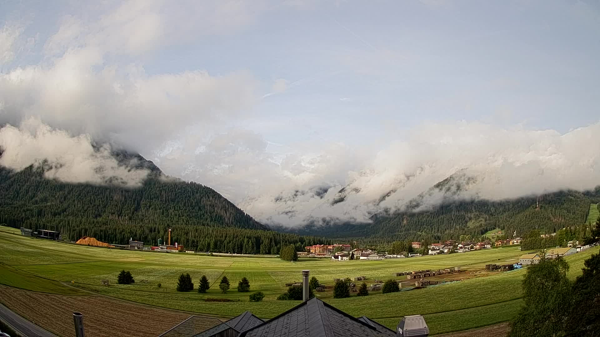 Webcam Dobbiaco Dolomiti – Vista dall’Hotel Rosengarten