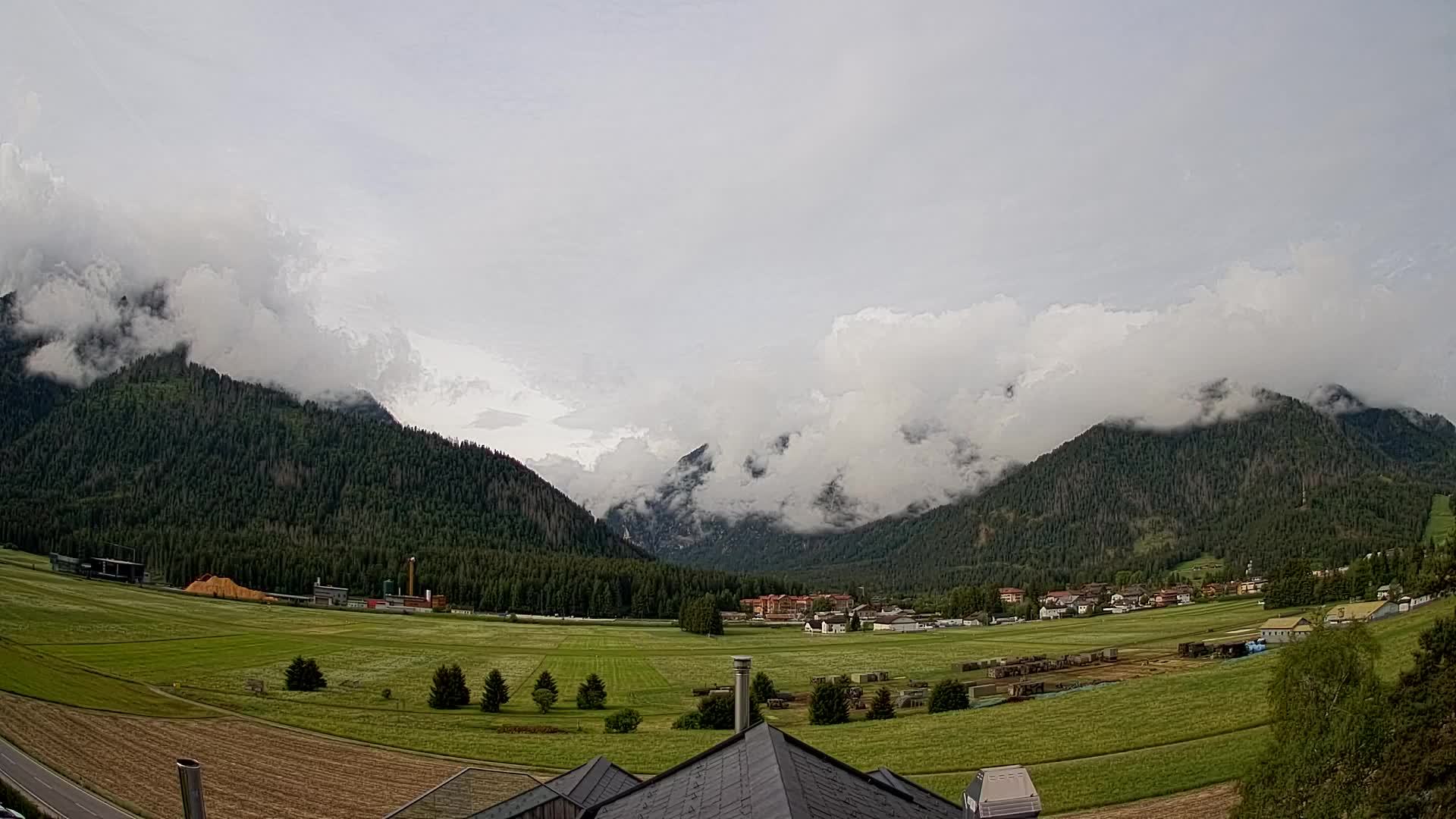 Webcam Toblach Dolomitas – Vista desde el Hotel Rosengarten
