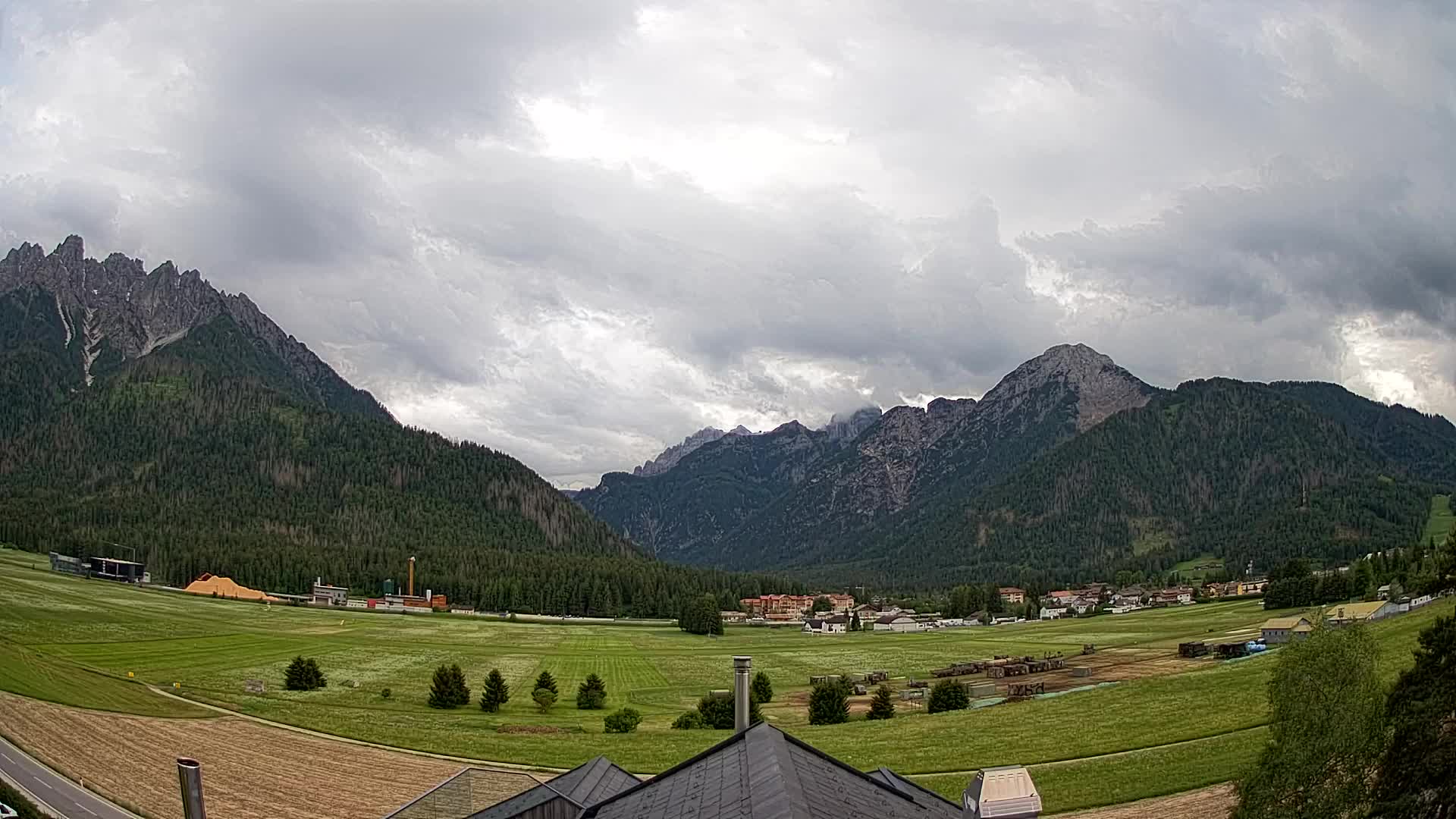 Webcam Toblach Dolomitas – Vista desde el Hotel Rosengarten