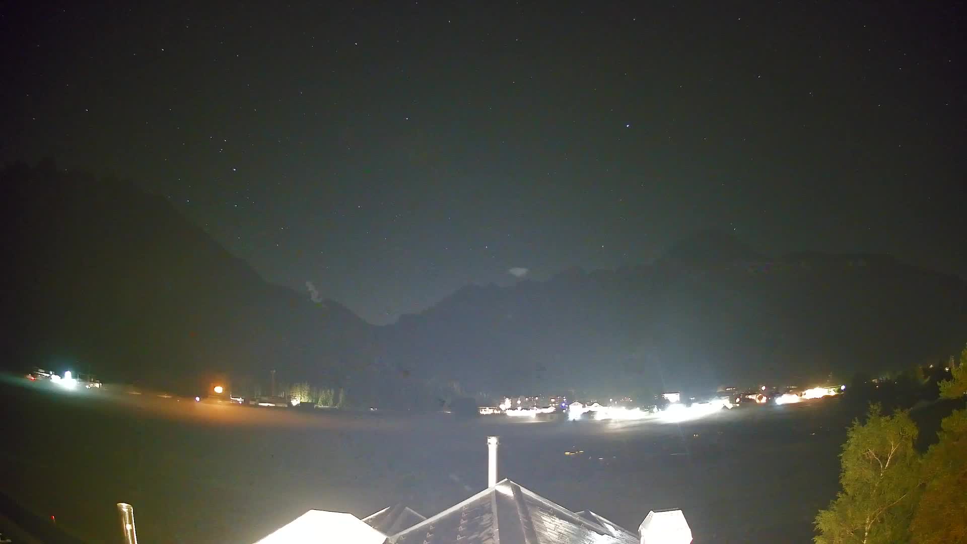 Webcam Toblach Dolomites – View from Hotel Rosengarten