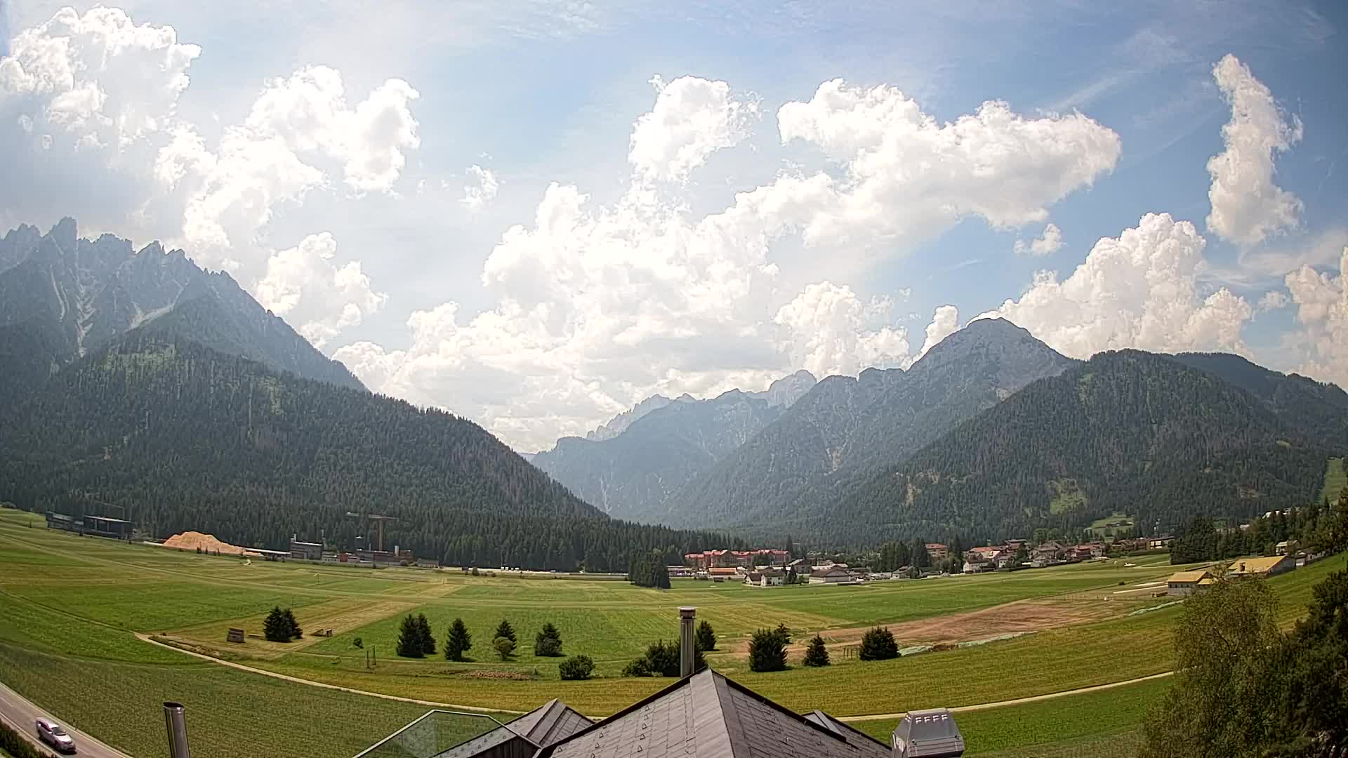 Webcam Dobbiaco Dolomiti – Vista dall’Hotel Rosengarten