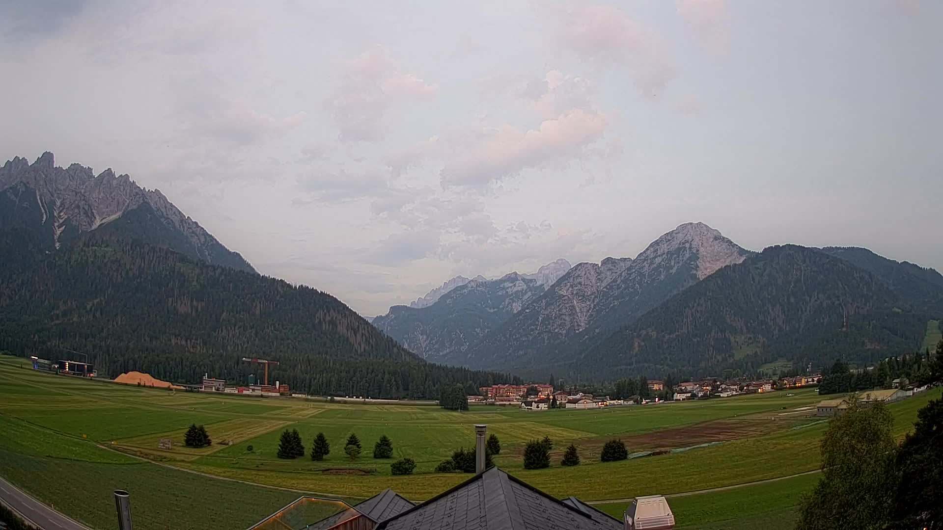 Webcam Toblach Dolomites – Vue depuis l’Hôtel Rosengarten