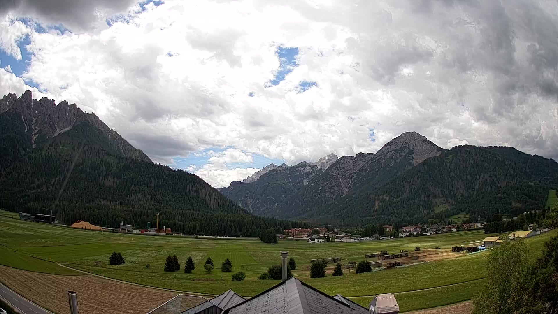 Webcam Toblach Dolomiten – Blick vom Hotel Rosengarten