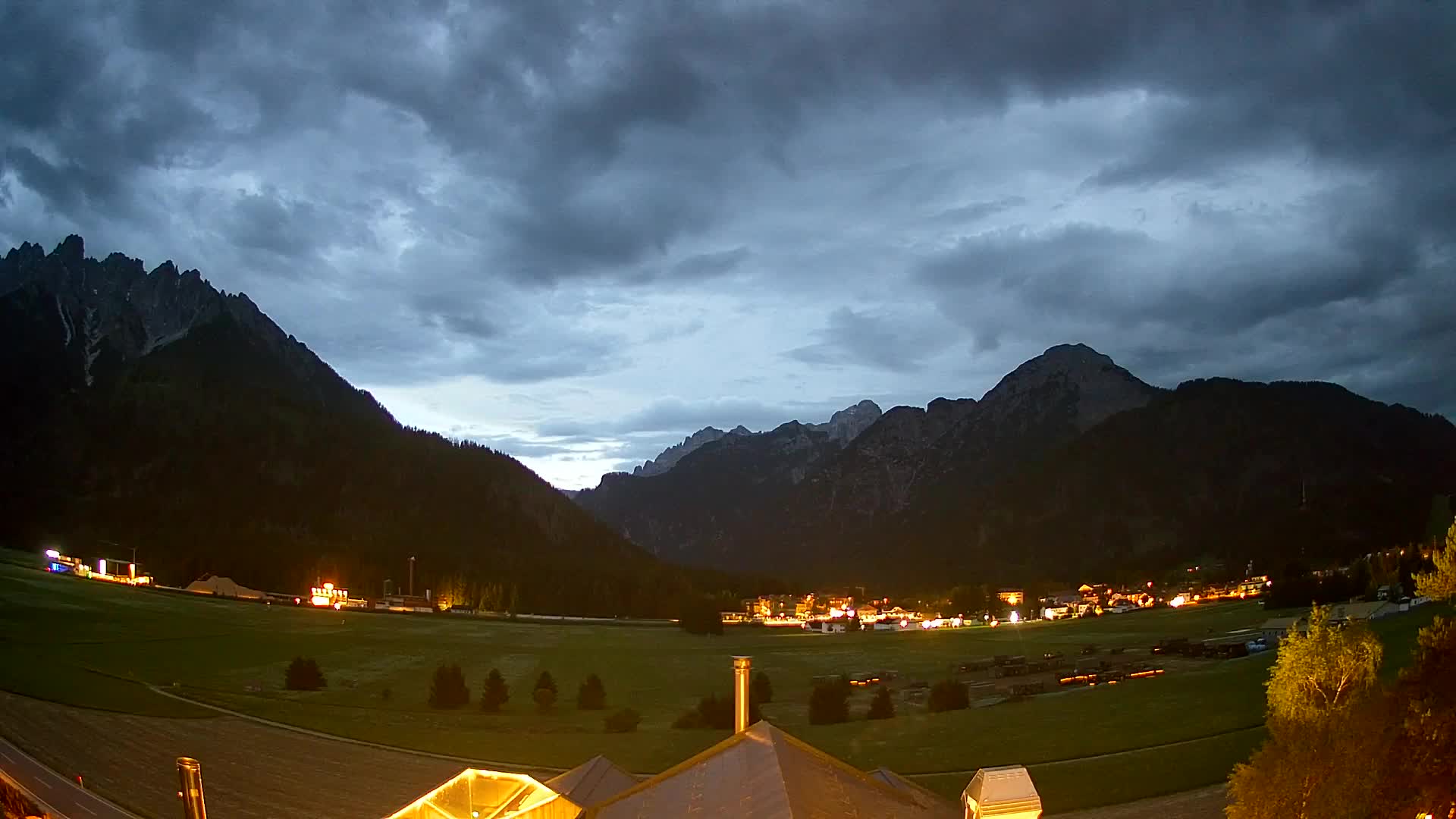 Webcam Toblach Dolomitas – Vista desde el Hotel Rosengarten
