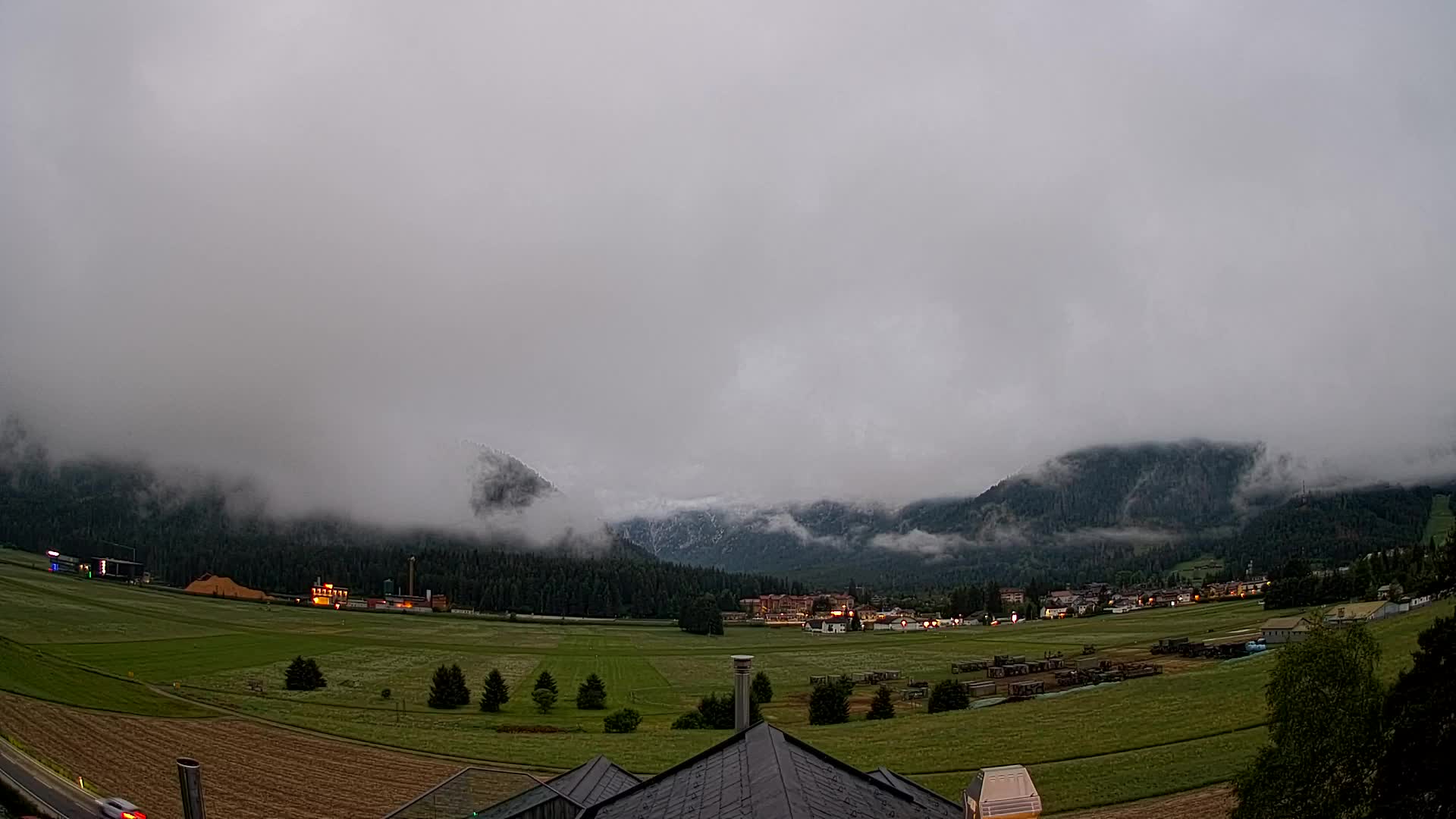 Webcam Toblach Dolomitas – Vista desde el Hotel Rosengarten