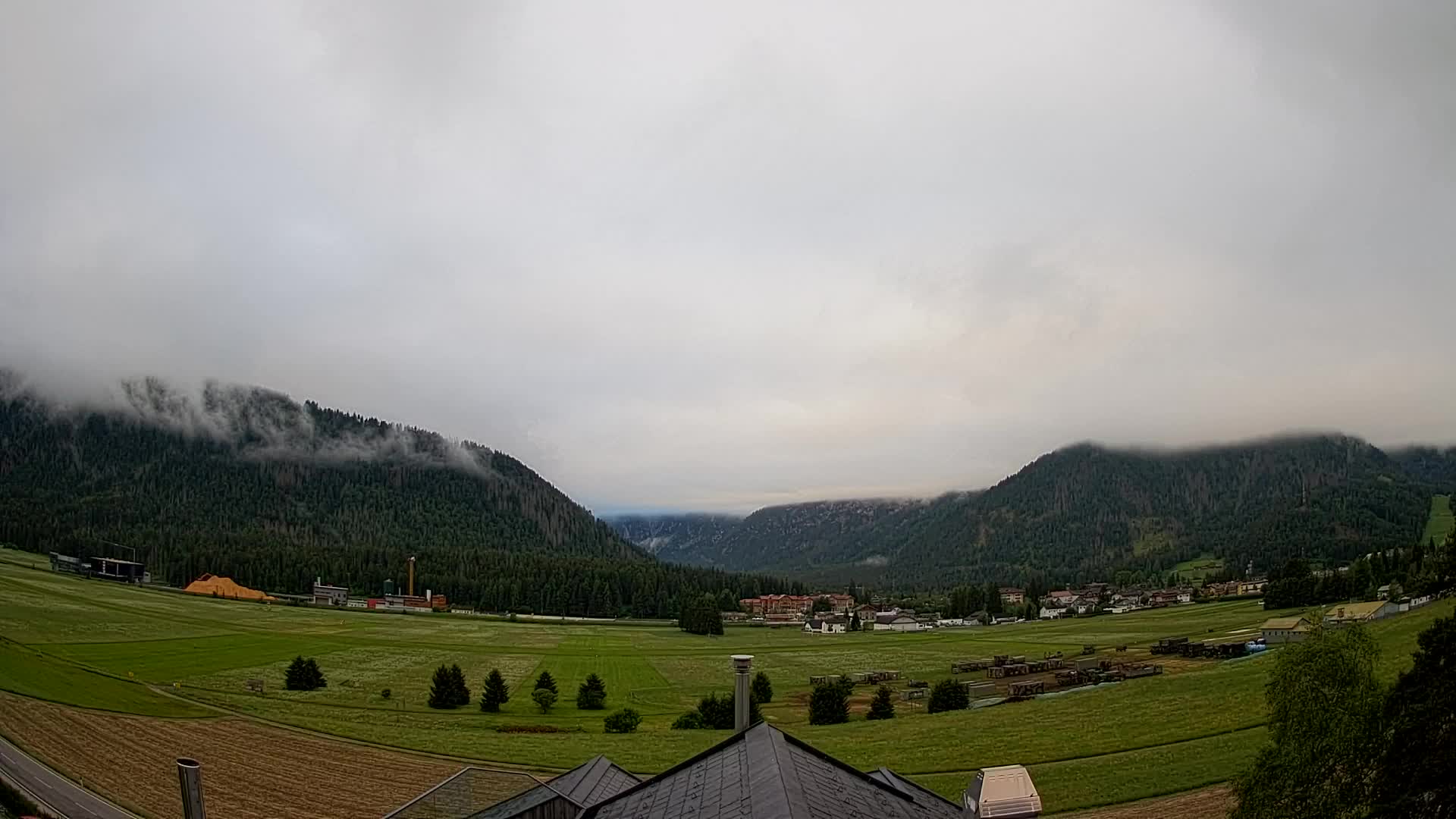 Webcam Toblach Dolomites – Vue depuis l’Hôtel Rosengarten