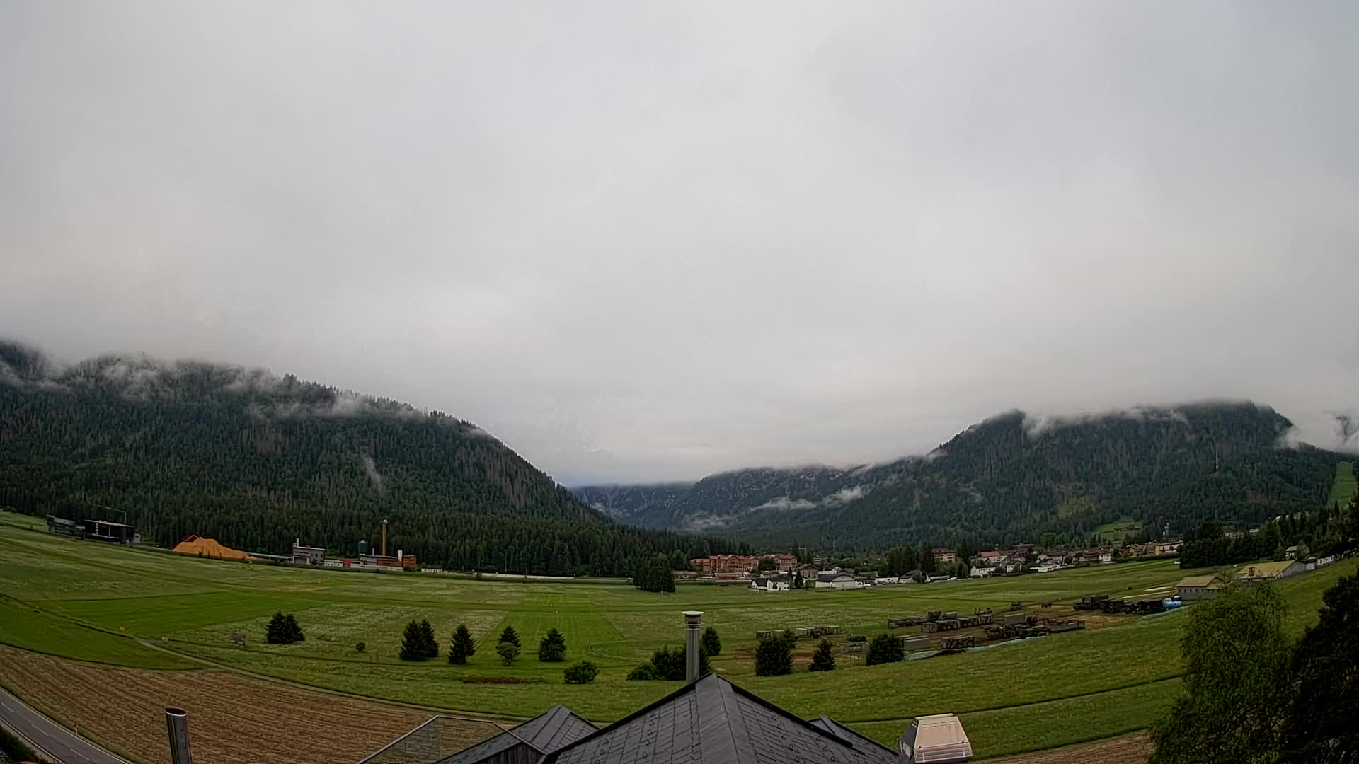 Webcam Toblach Dolomiten – Blick vom Hotel Rosengarten