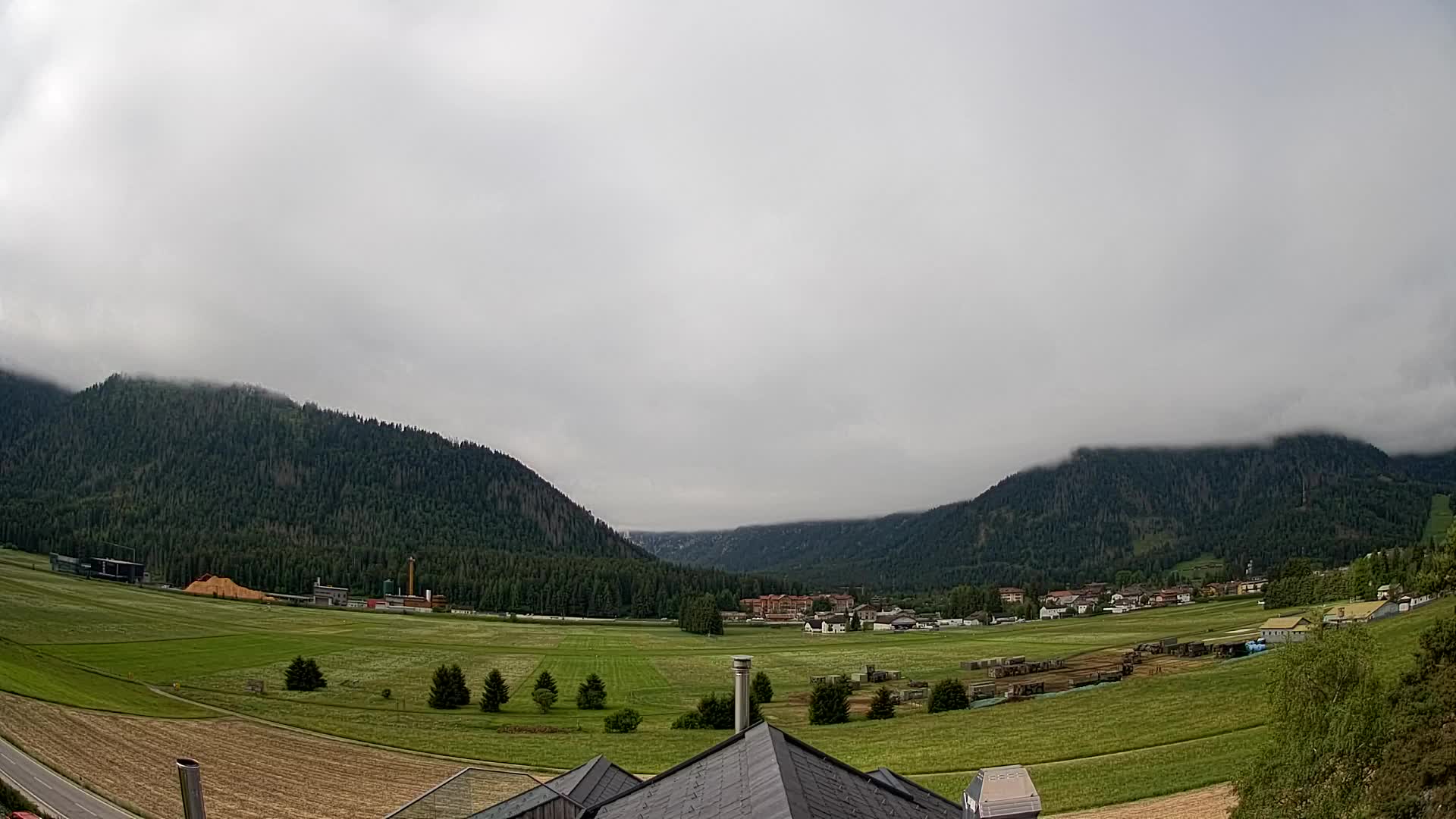 Webcam Toblach Dolomites – Vue depuis l’Hôtel Rosengarten