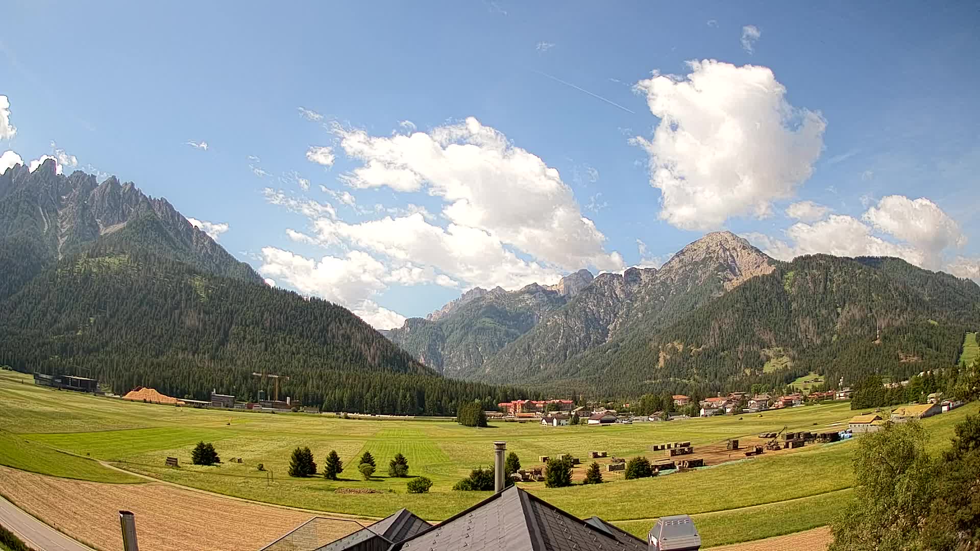 Webcam Toblach Dolomites – Vue depuis l’Hôtel Rosengarten