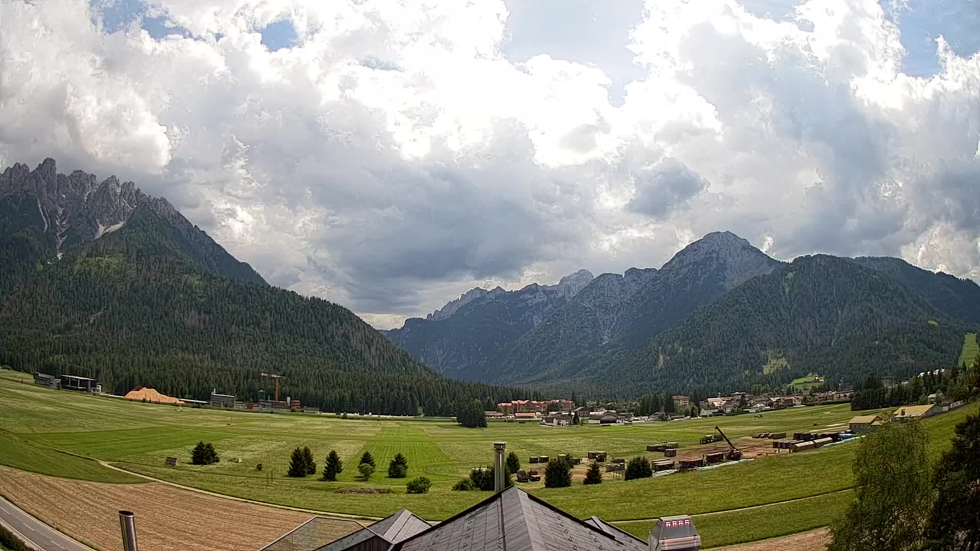 Webcam Toblach Dolomites – Vue depuis l’Hôtel Rosengarten