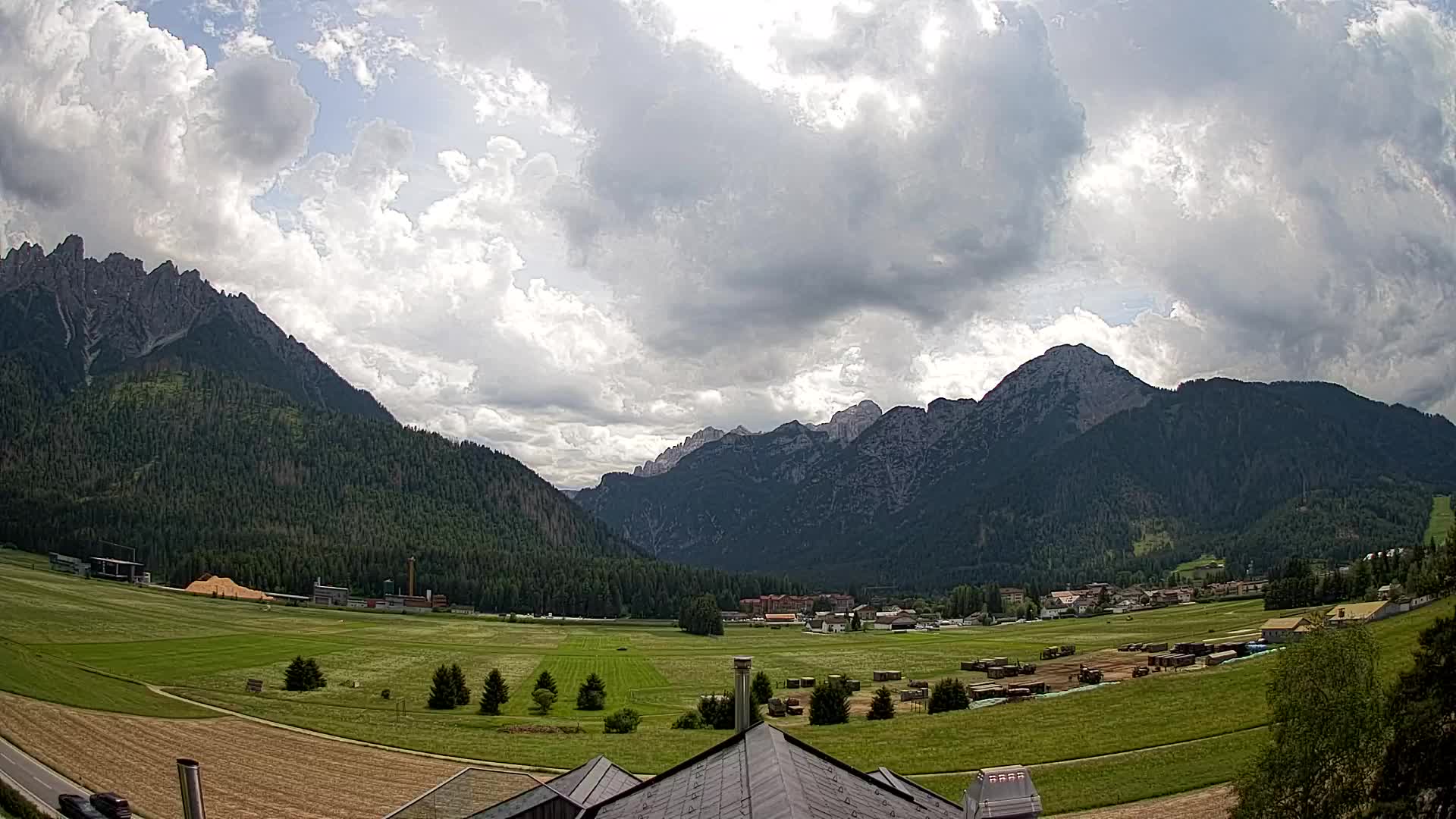 Webcam Toblach Dolomiten – Blick vom Hotel Rosengarten