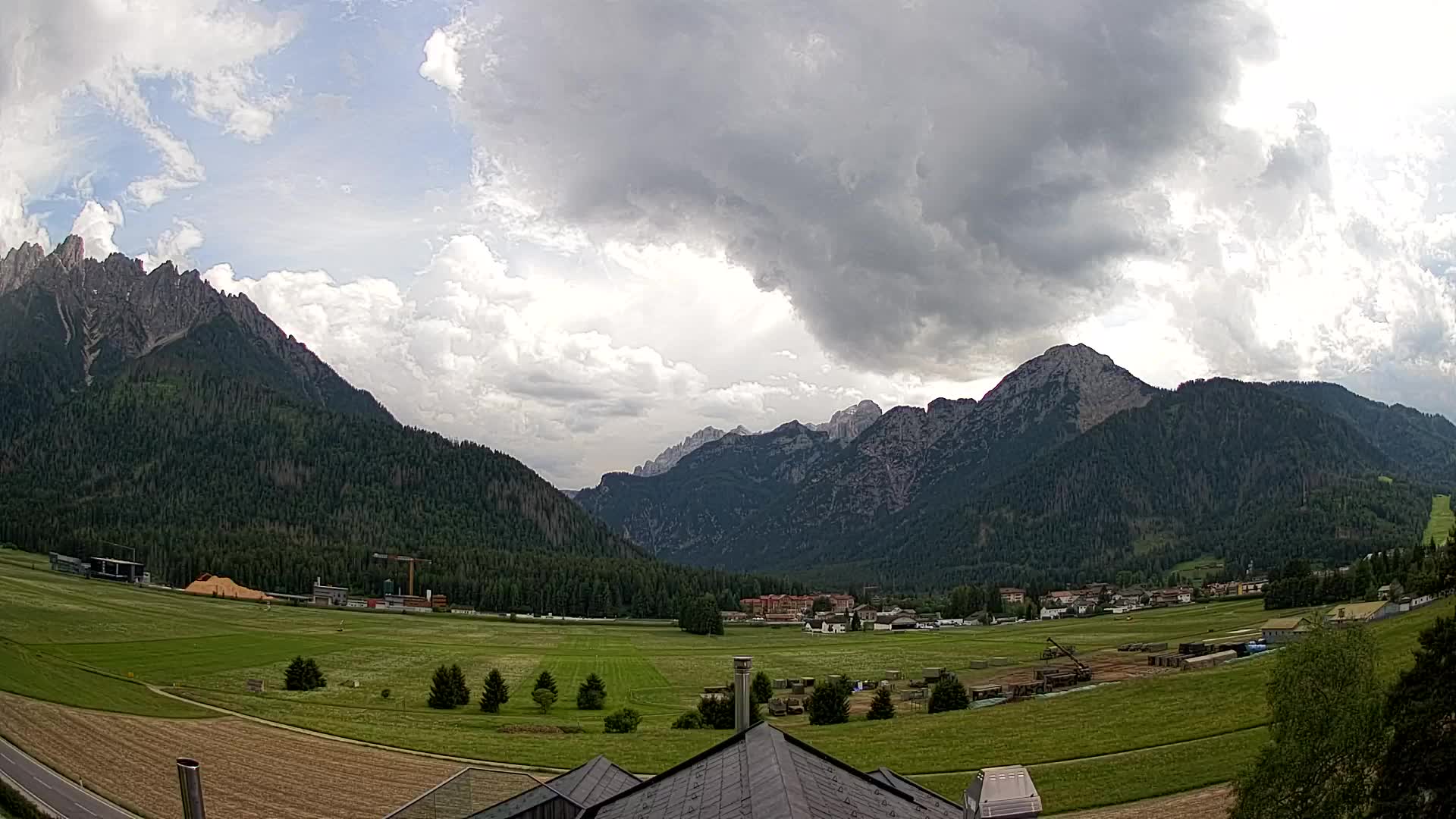Webcam Toblach Dolomiten – Blick vom Hotel Rosengarten