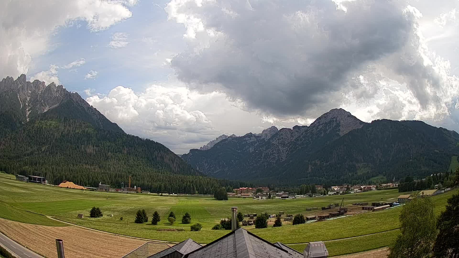 Webcam Toblach Dolomiten – Blick vom Hotel Rosengarten