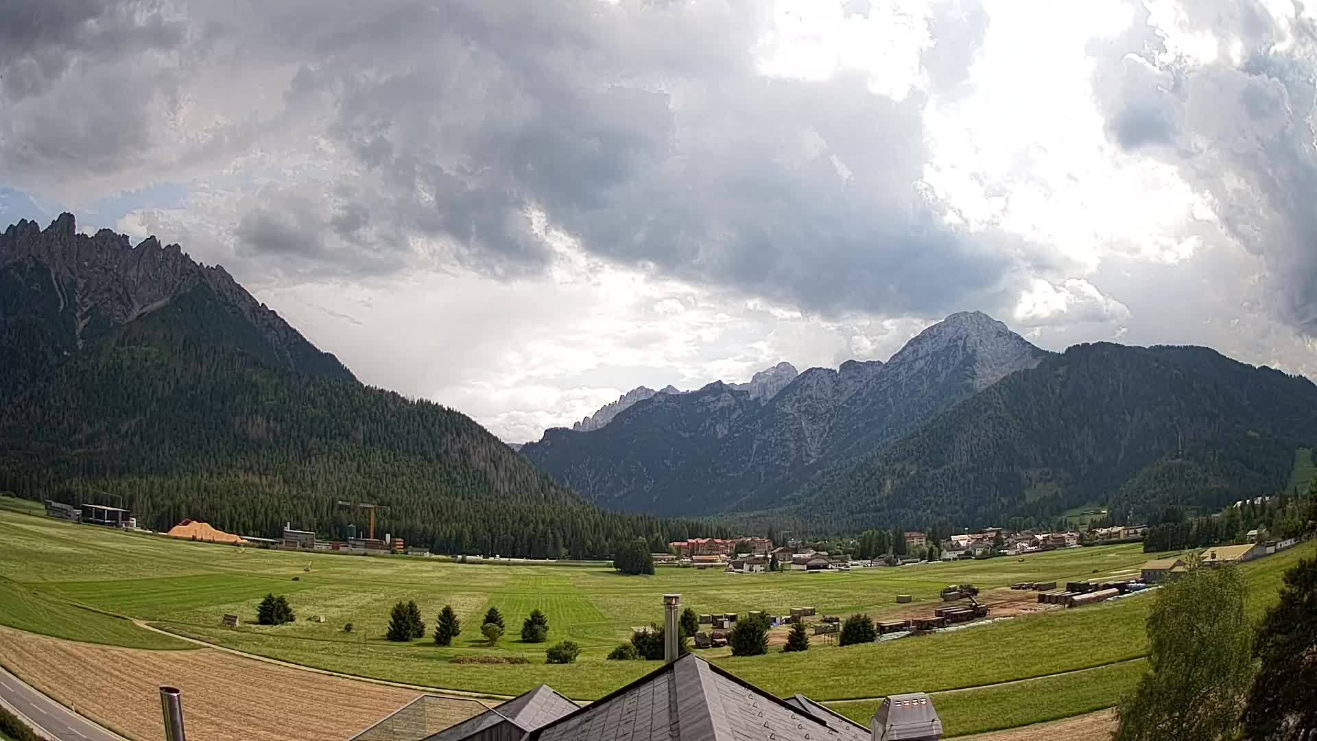 Webcam Toblach Dolomites – Vue depuis l’Hôtel Rosengarten