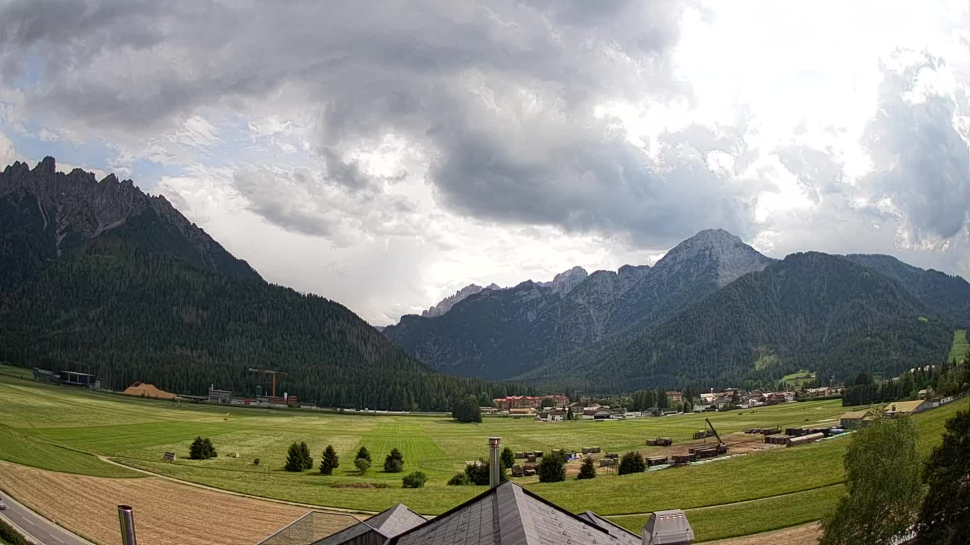 Webcam Toblach Dolomitas – Vista desde el Hotel Rosengarten