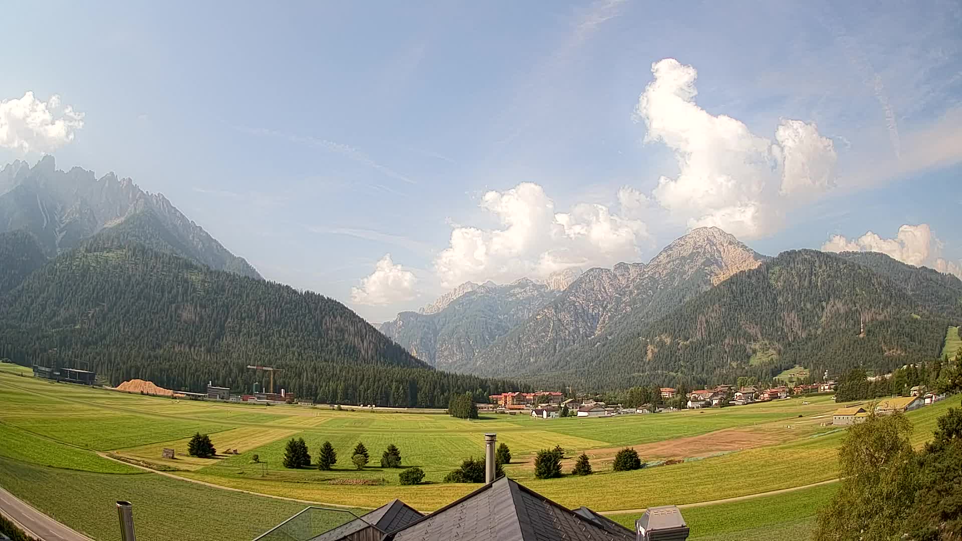 Webcam Toblach Dolomiten – Blick vom Hotel Rosengarten