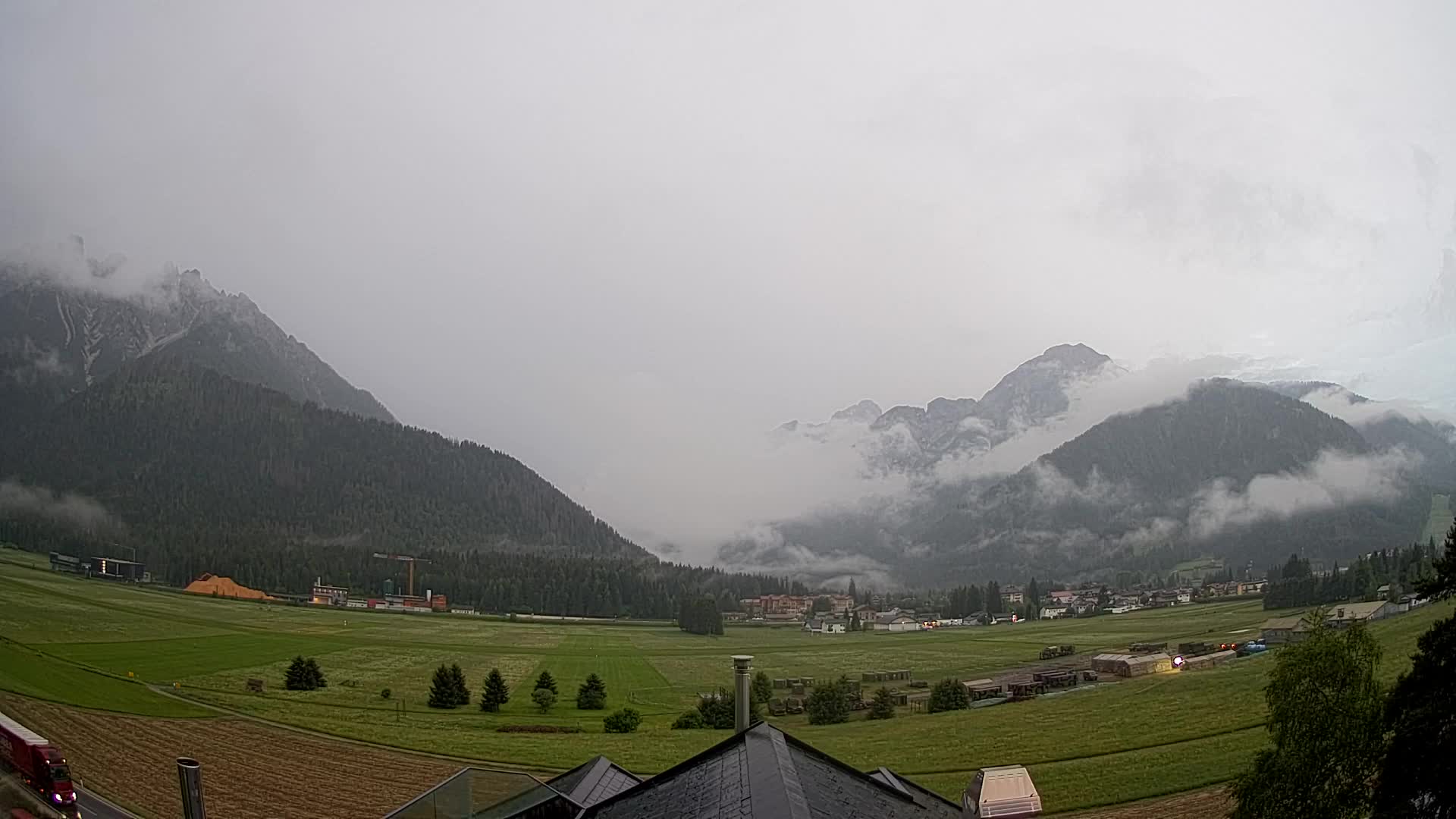 Webcam Toblach Dolomitas – Vista desde el Hotel Rosengarten