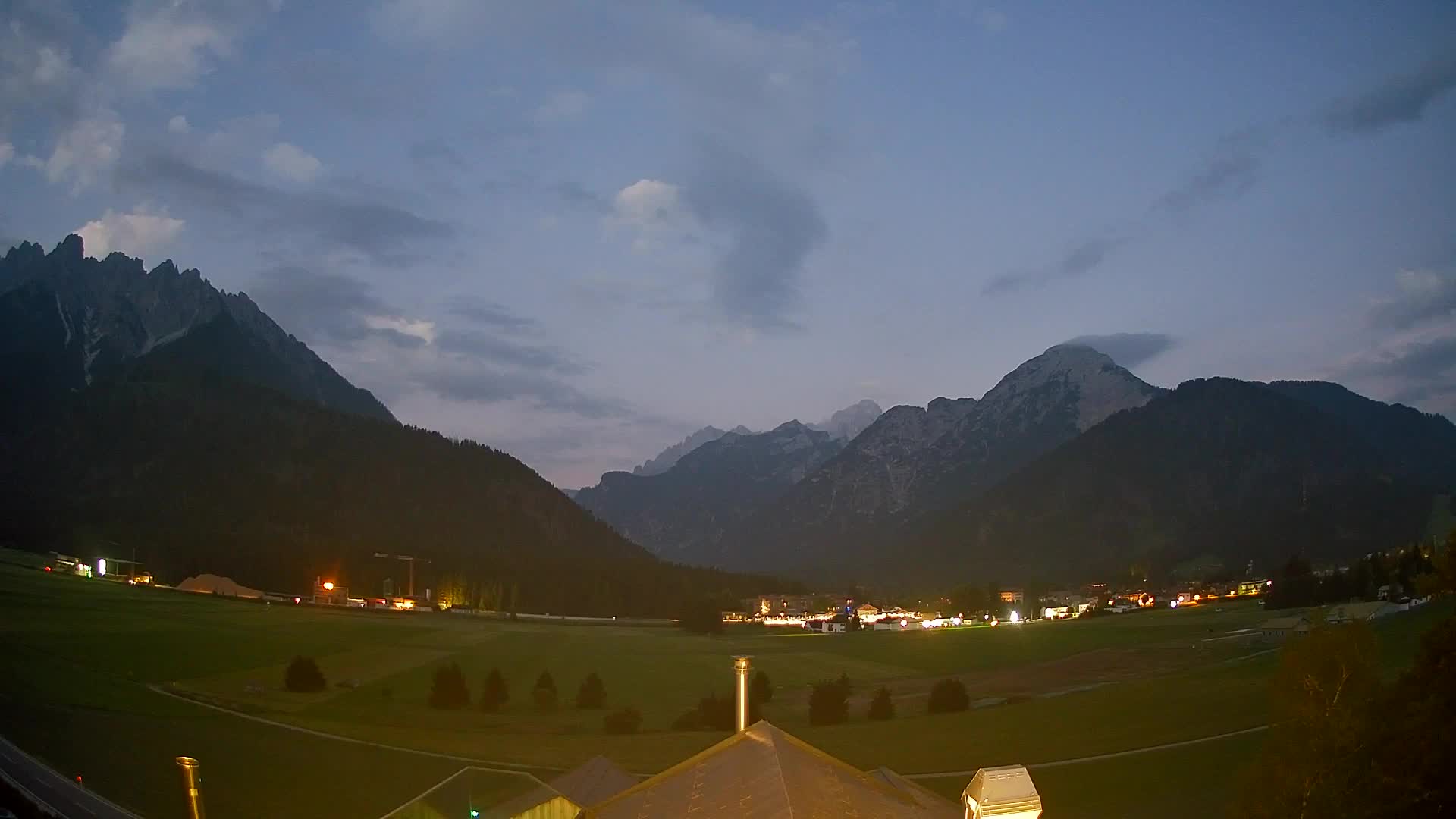 Webcam Toblach Dolomiten – Blick vom Hotel Rosengarten