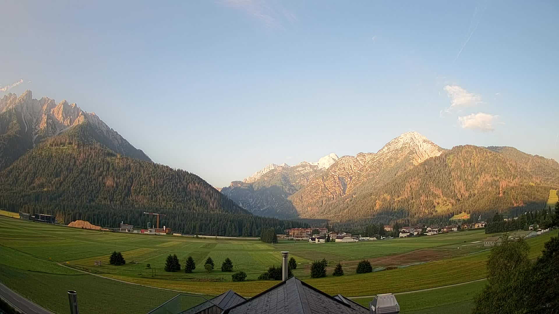 Webcam Toblach Dolomiten – Blick vom Hotel Rosengarten