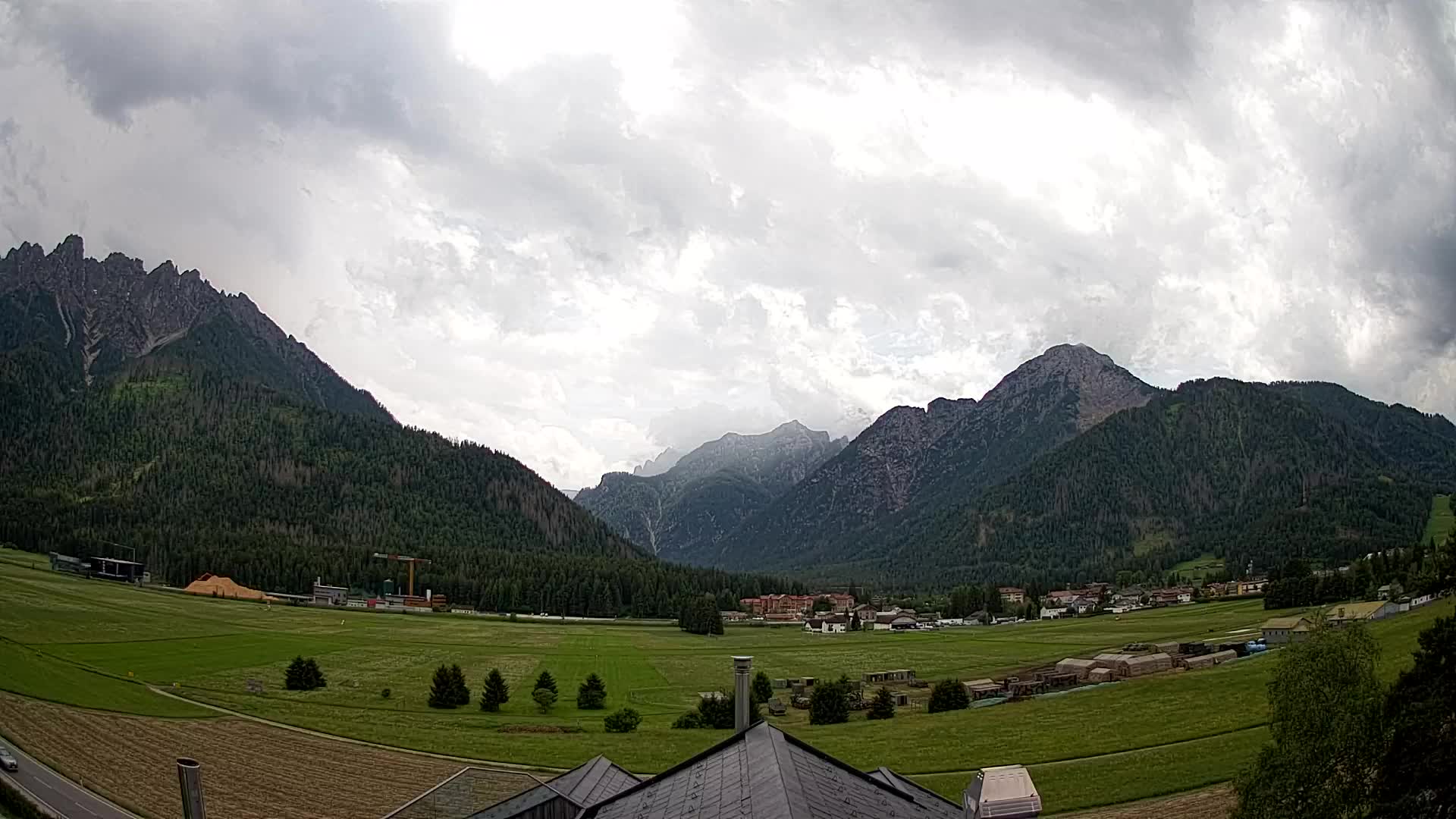 Webcam Toblach Dolomiten – Blick vom Hotel Rosengarten