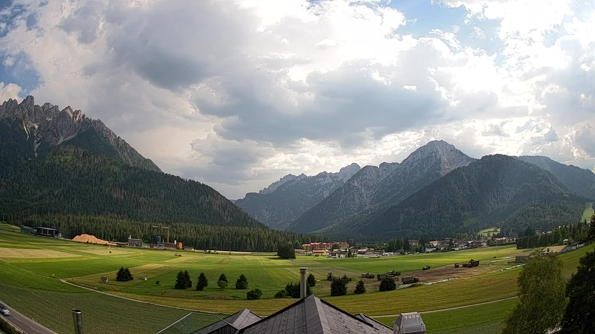 Webcam Toblach Dolomites – Vue depuis l’Hôtel Rosengarten