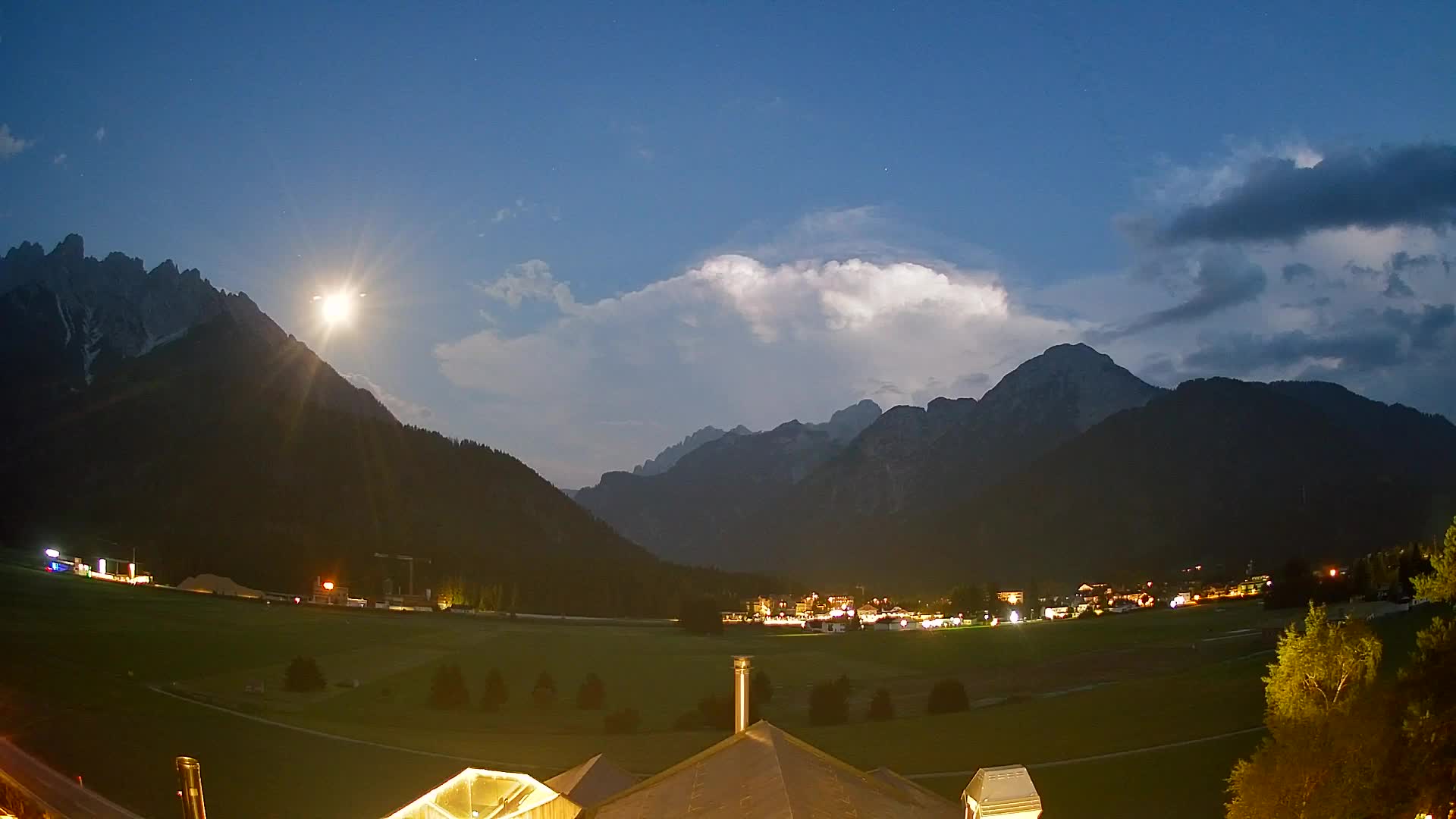 Webcam Dobbiaco Dolomiti – Vista dall’Hotel Rosengarten
