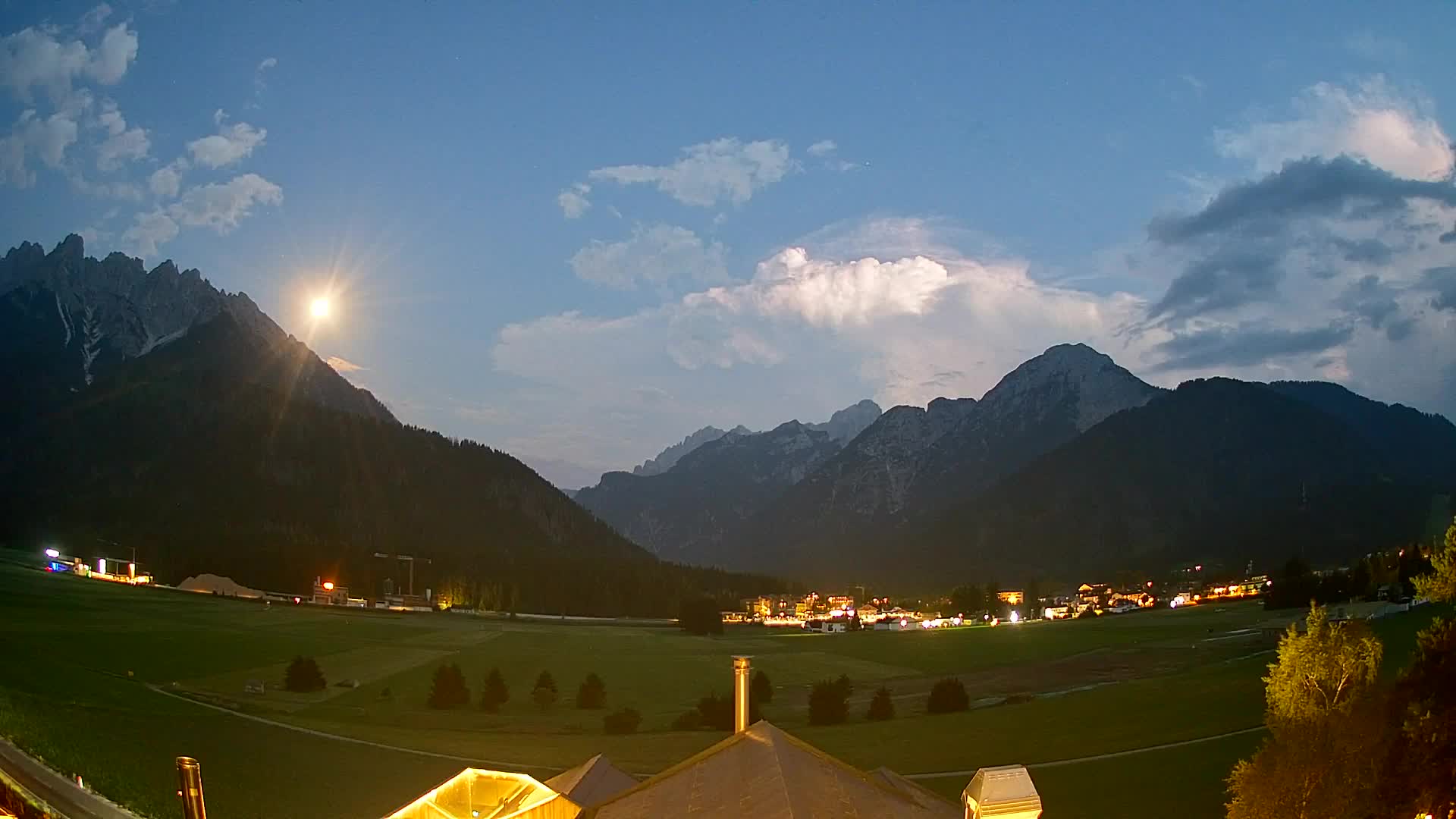 Webcam Toblach Dolomitas – Vista desde el Hotel Rosengarten