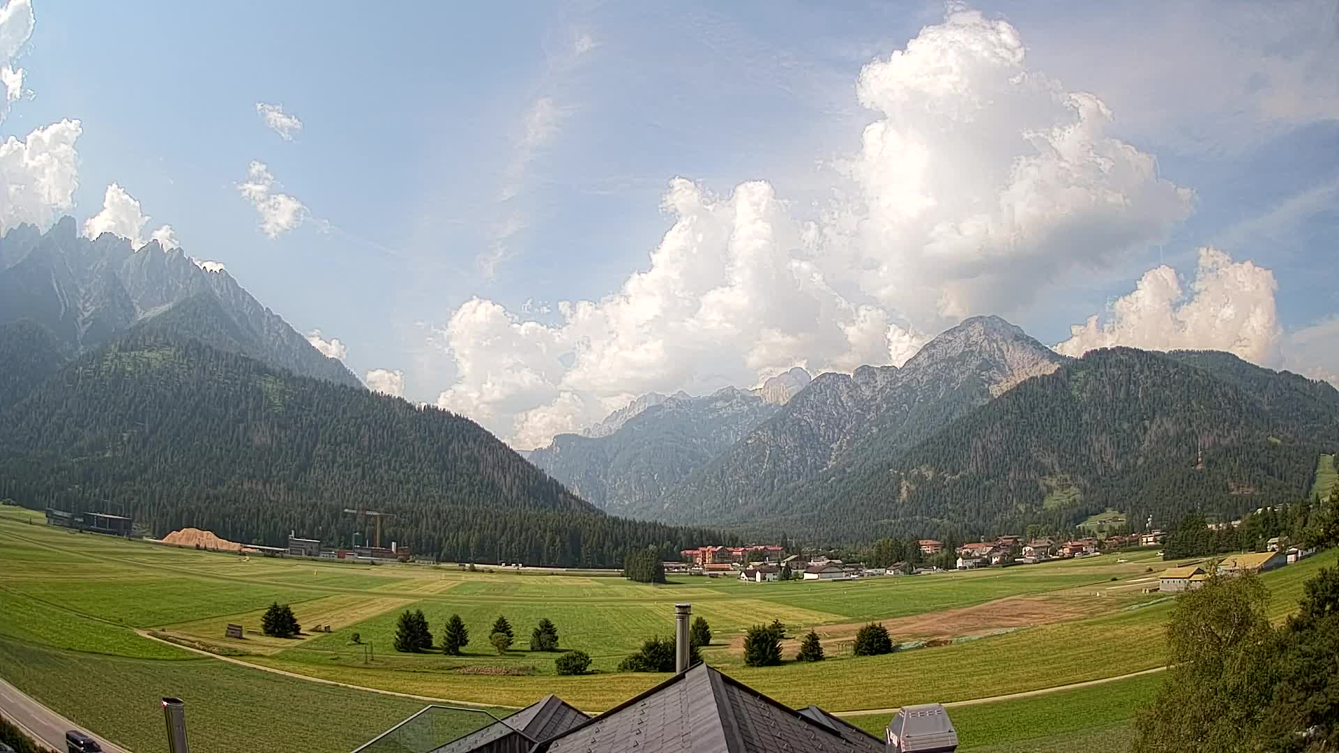 Webcam Dobbiaco Dolomiti – Vista dall’Hotel Rosengarten