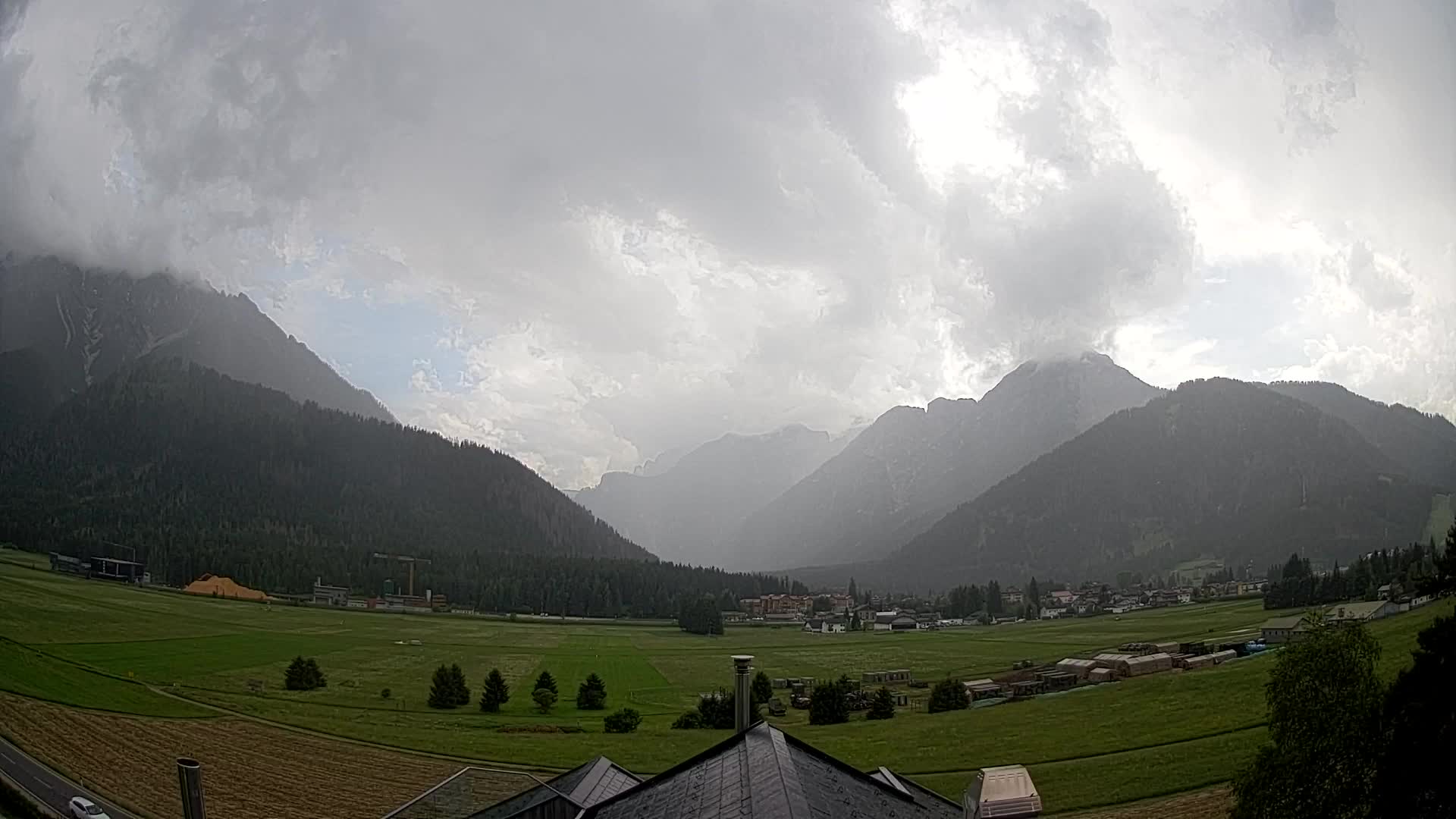 Webcam Toblach Dolomitas – Vista desde el Hotel Rosengarten
