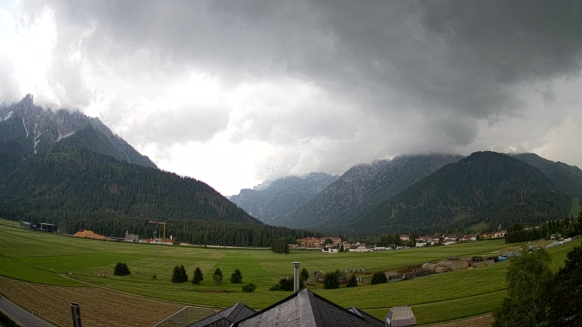 Webcam Toblach Dolomites – Vue depuis l’Hôtel Rosengarten