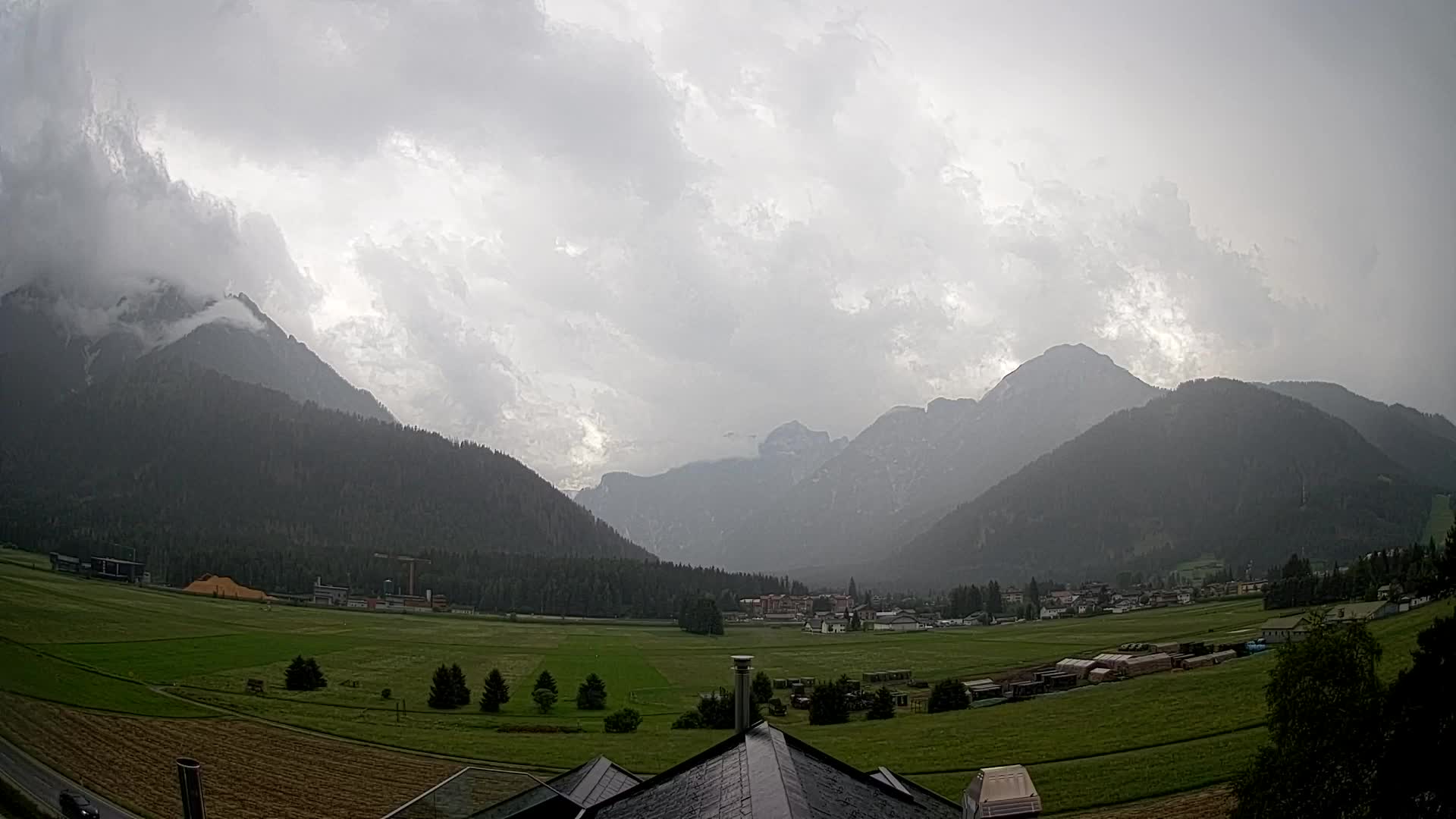 Webcam Toblach Dolomitas – Vista desde el Hotel Rosengarten