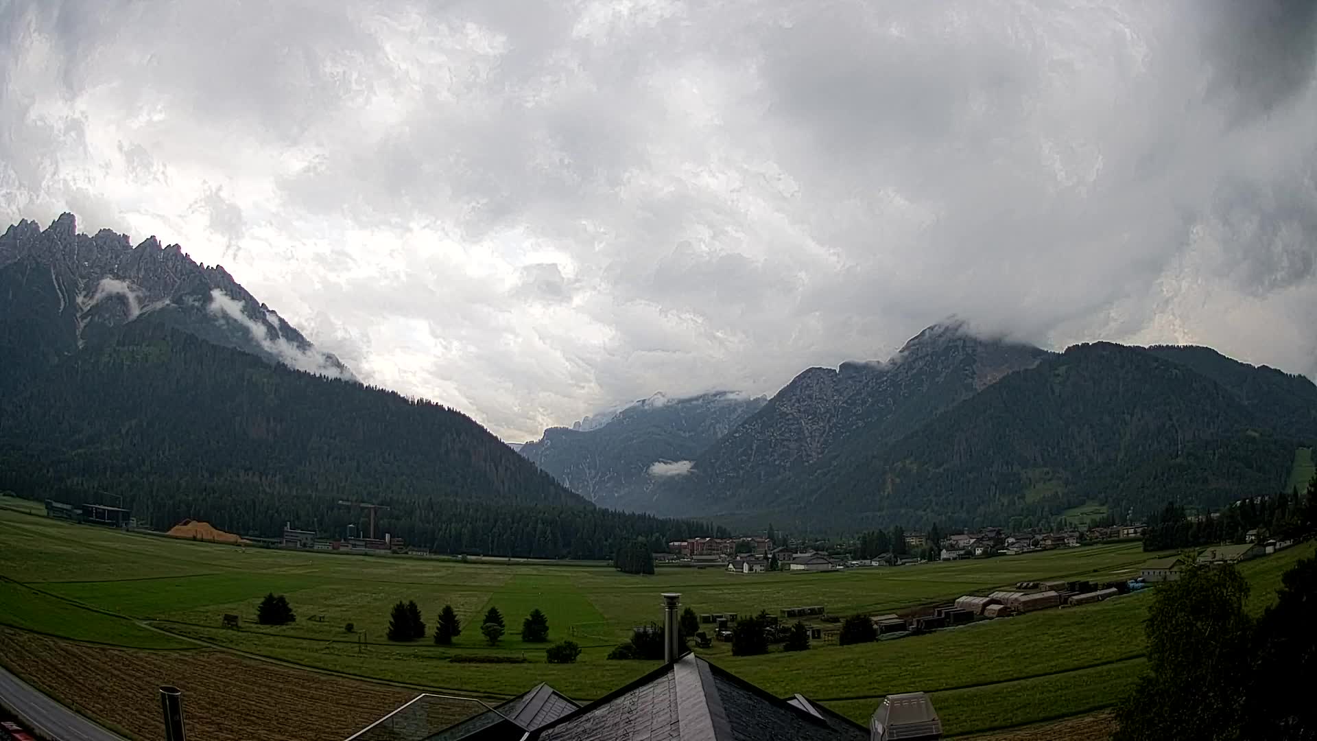 Webcam Toblach Dolomiten – Blick vom Hotel Rosengarten