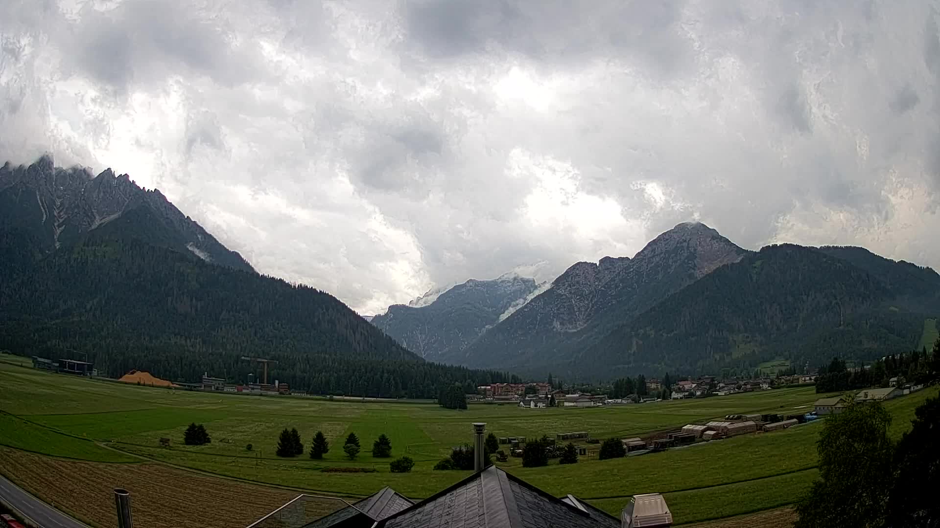 Webcam Toblach Dolomitas – Vista desde el Hotel Rosengarten