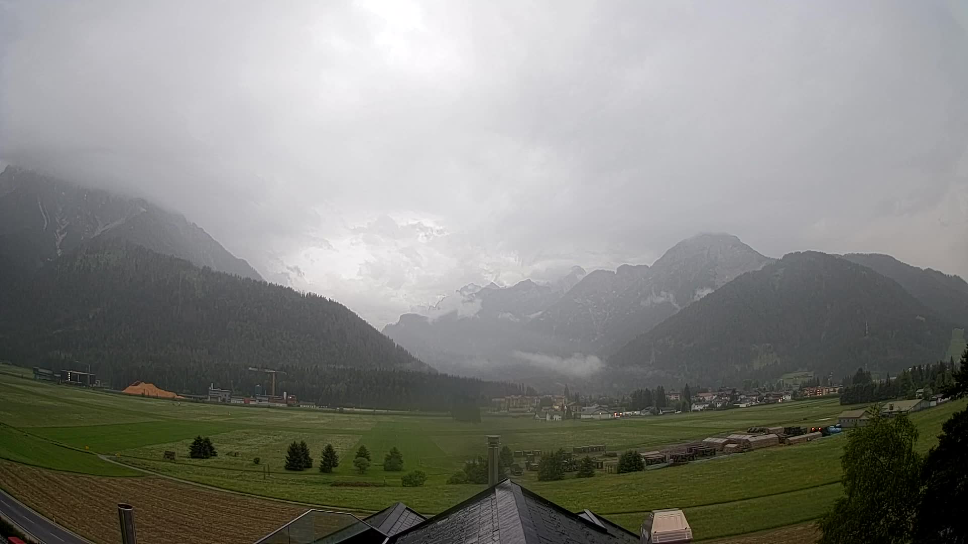 Webcam Toblach Dolomitas – Vista desde el Hotel Rosengarten