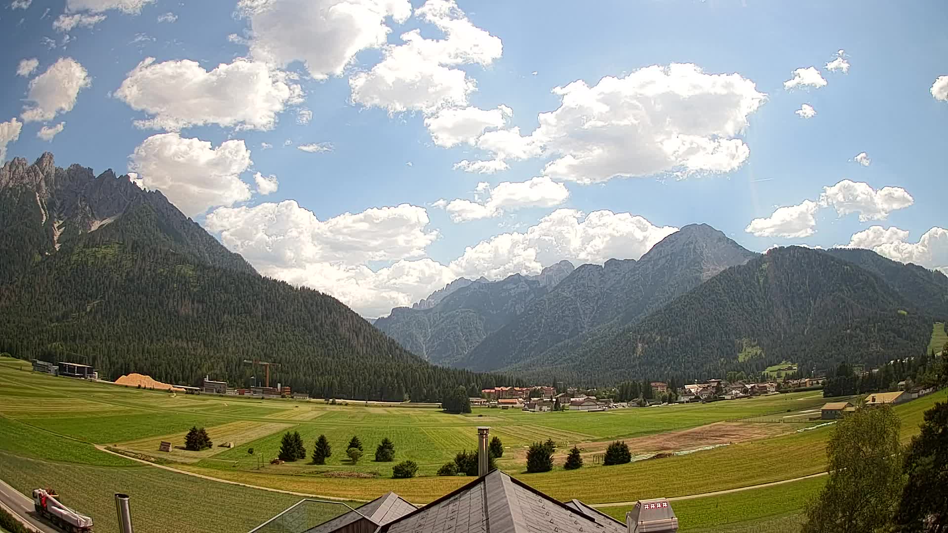 Webcam Toblach Dolomitas – Vista desde el Hotel Rosengarten