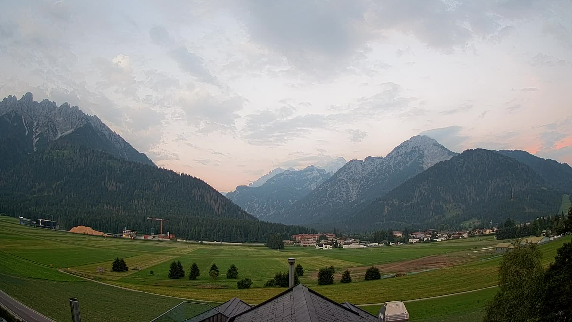 Webcam Toblach Dolomites – Vue depuis l’Hôtel Rosengarten