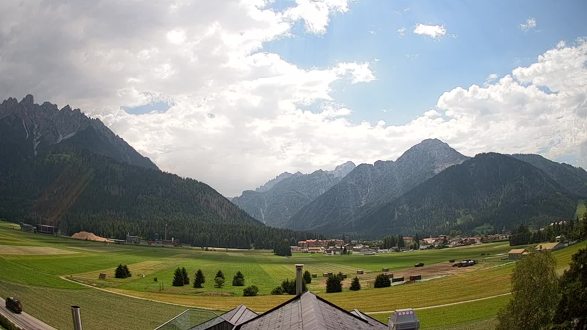 Webcam Toblach Dolomitas – Vista desde el Hotel Rosengarten