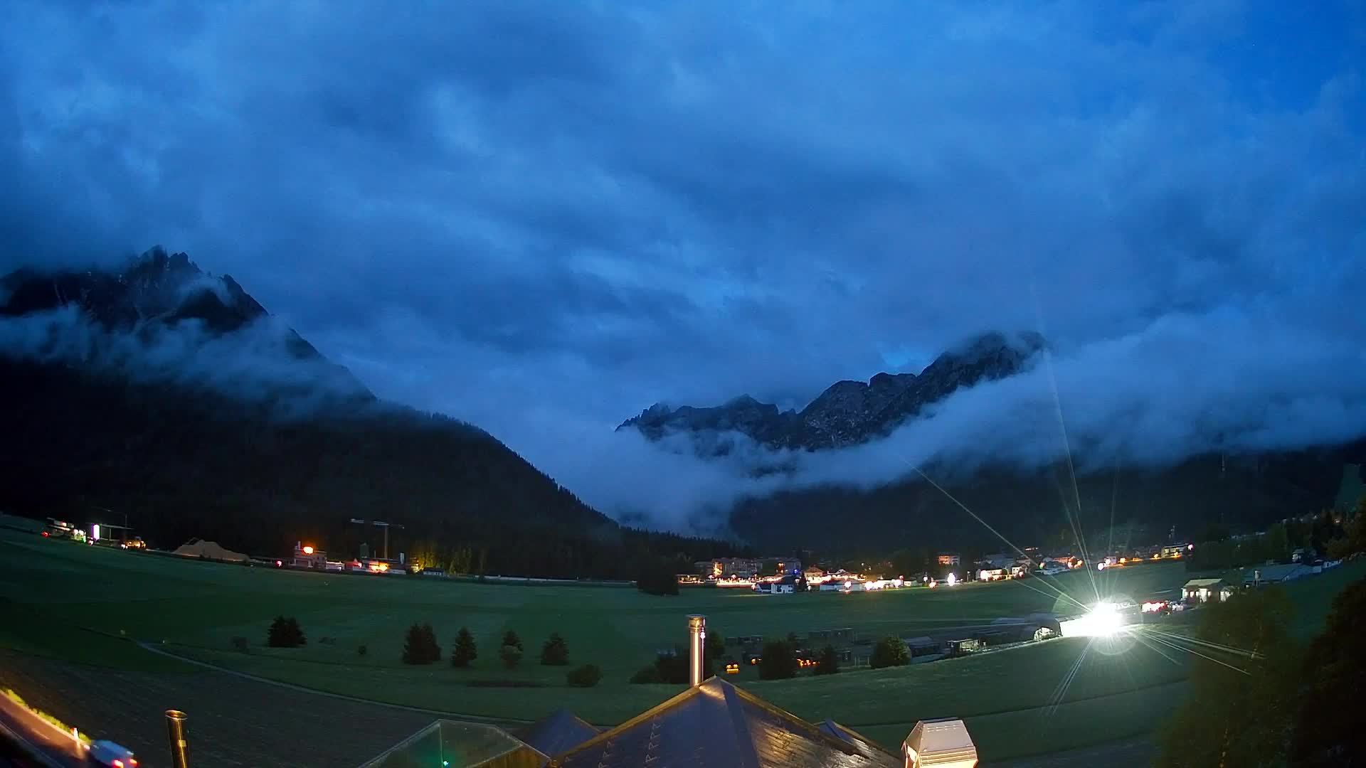 Webcam Dobbiaco Dolomiti – Vista dall’Hotel Rosengarten