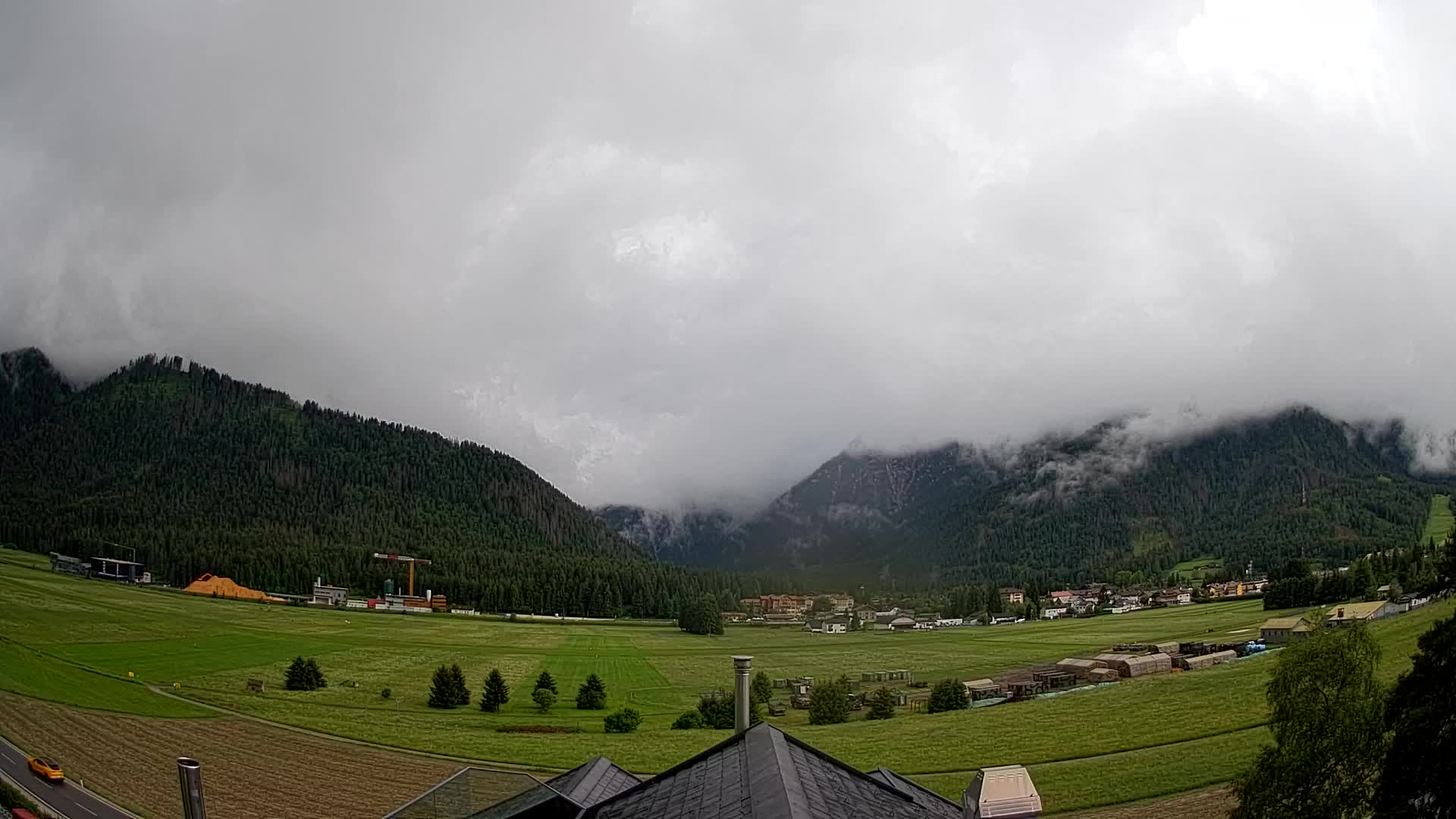 Webcam Dobbiaco Dolomiti – Vista dall’Hotel Rosengarten