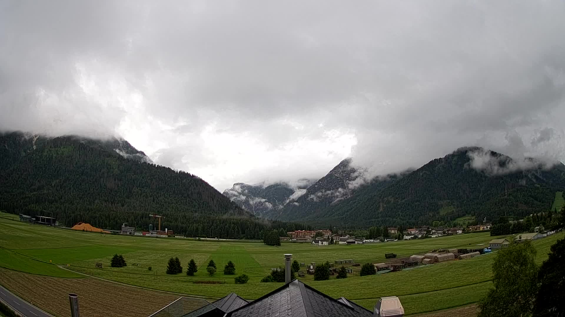 Webcam Toblach Dolomites – Vue depuis l’Hôtel Rosengarten